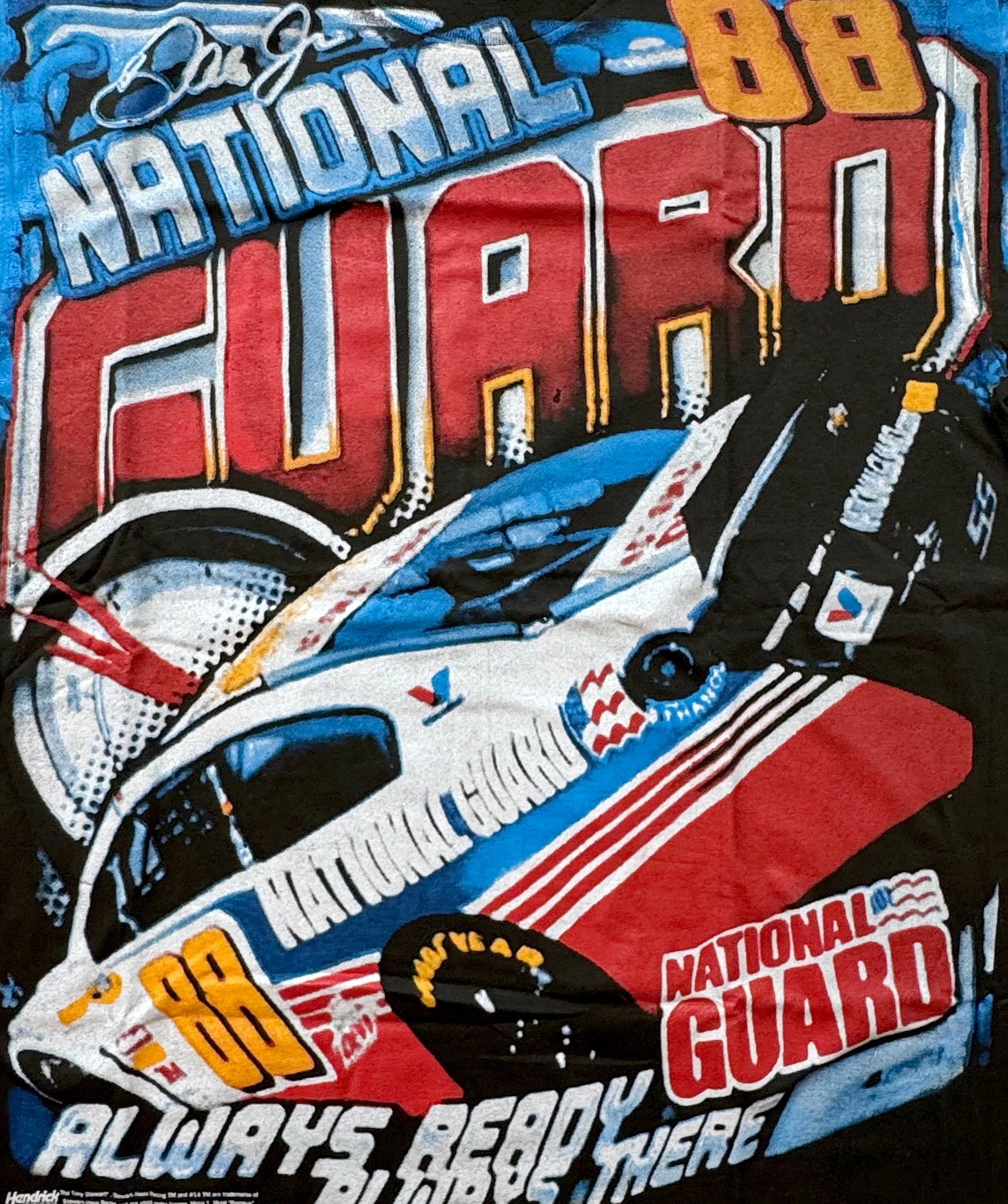 National Guard 88 Racecar T-Shirt - XL
