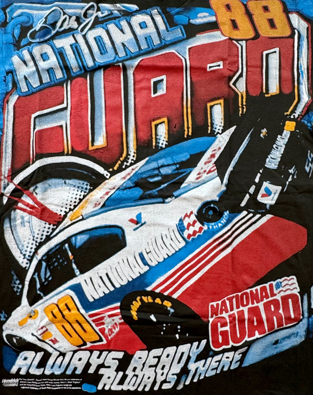 National Guard 88 Racecar T-Shirt - XL