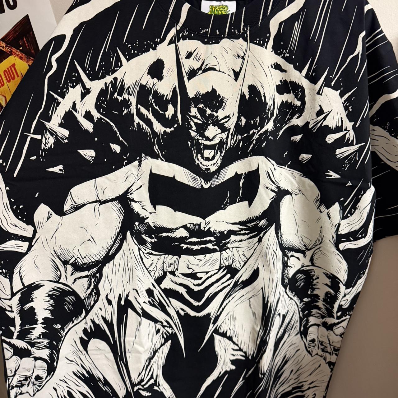 Absolute Batman vs Bane - Breaking Point -  B:W front zoom