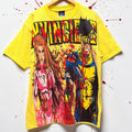 Atom Eve and Mark Front - Omni man and battle beast yellow front