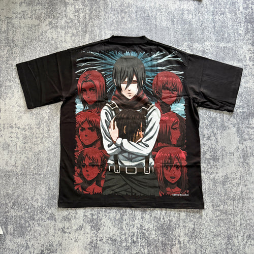 Attack on Titan - Mikasa vs Eren back