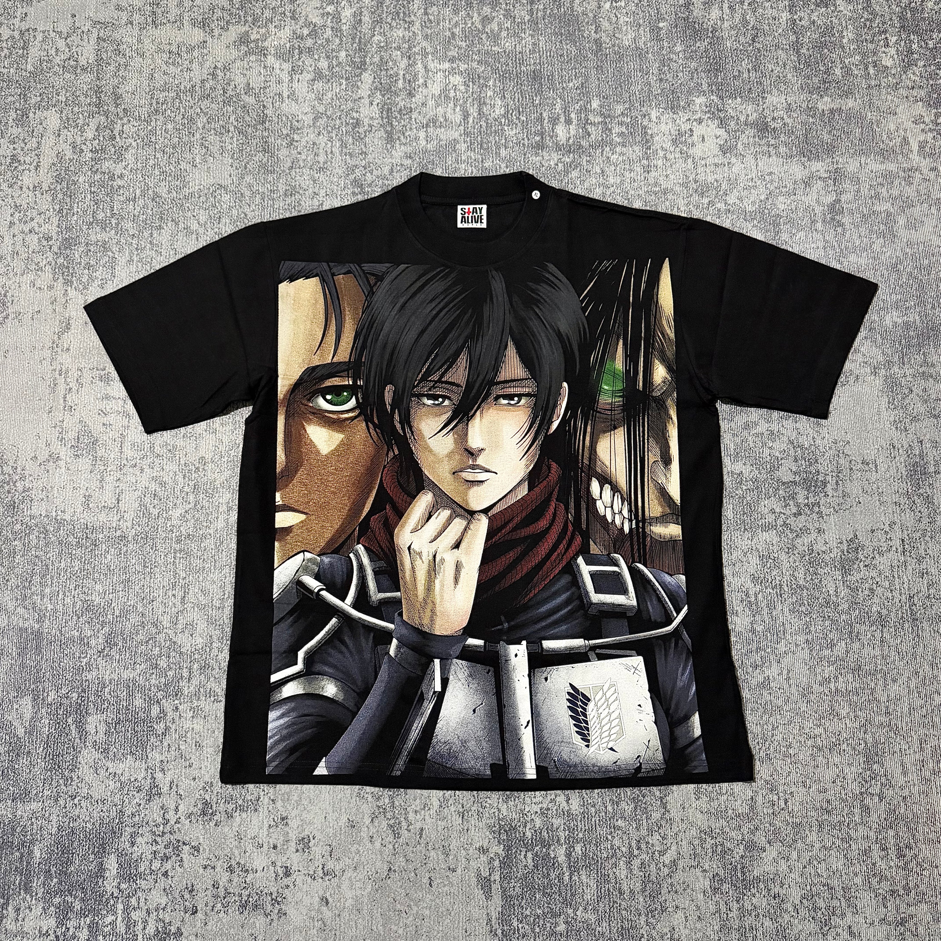 Attack on Titan - Mikasa vs Eren front