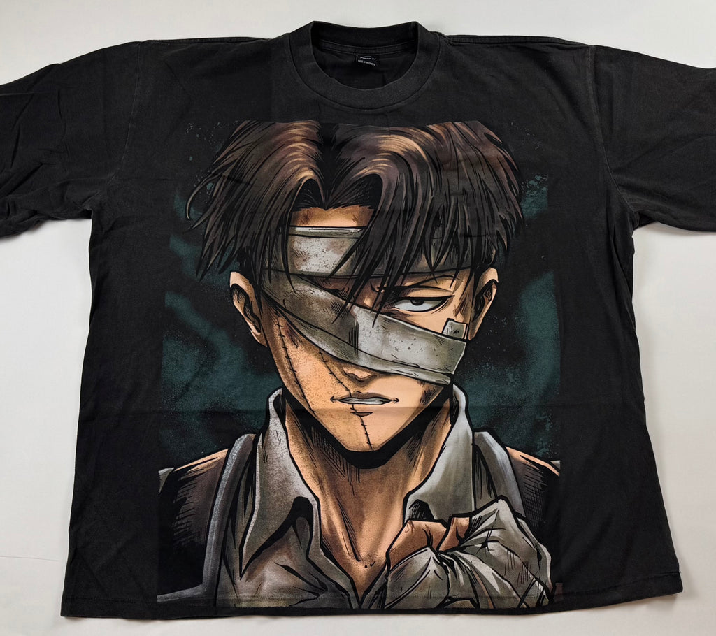 Attack on Titan - Levi Bandages T-Shirt - 2XL