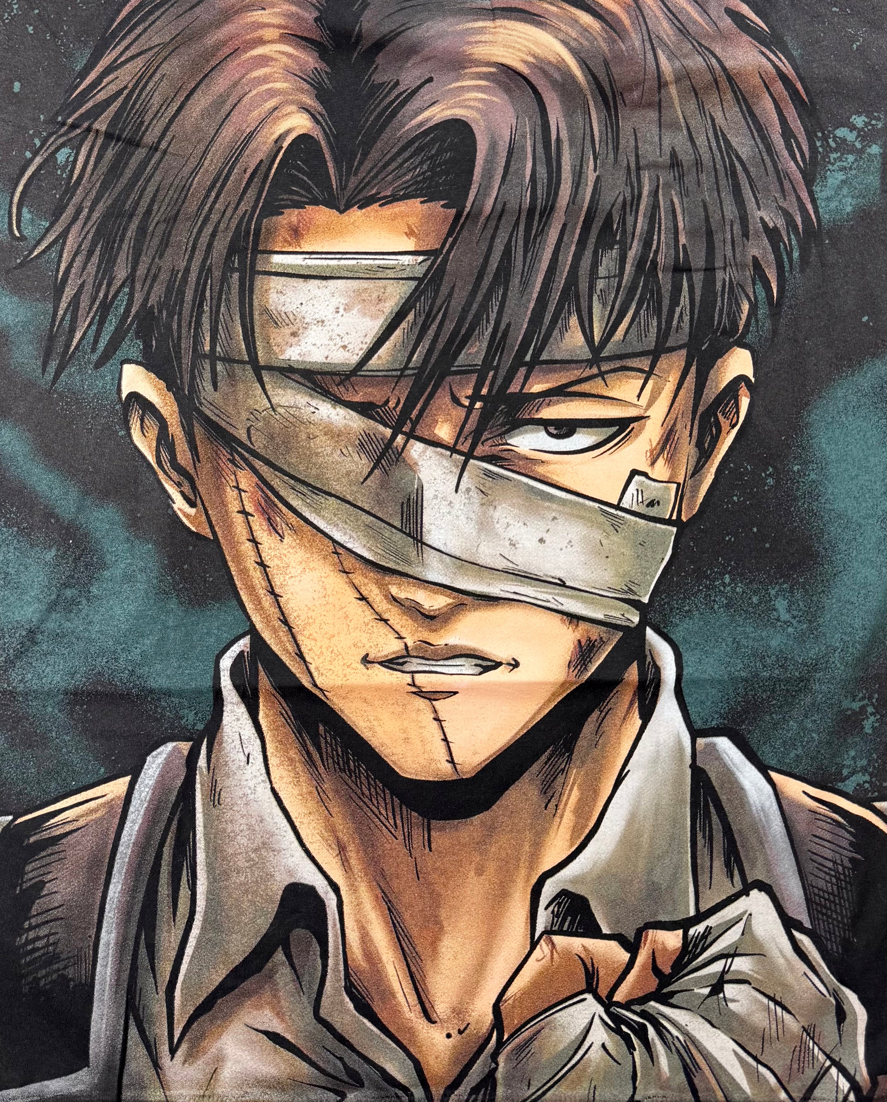 Attack on Titan - Levi Bandages T-Shirt - 2XL