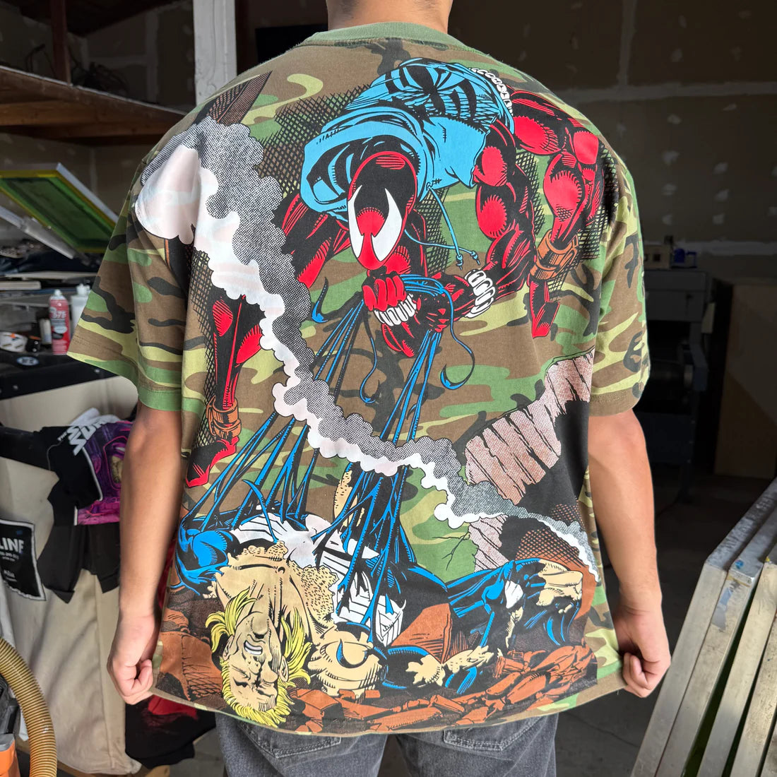 Best Friends 4Ever - Venom Spiderman camo back