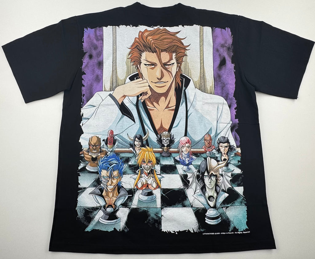 Bleach - Ichigo Kurosaki, Sosuke Aizen, Espada Grimmjow Jaegerjaquez - T-Shirt - XL