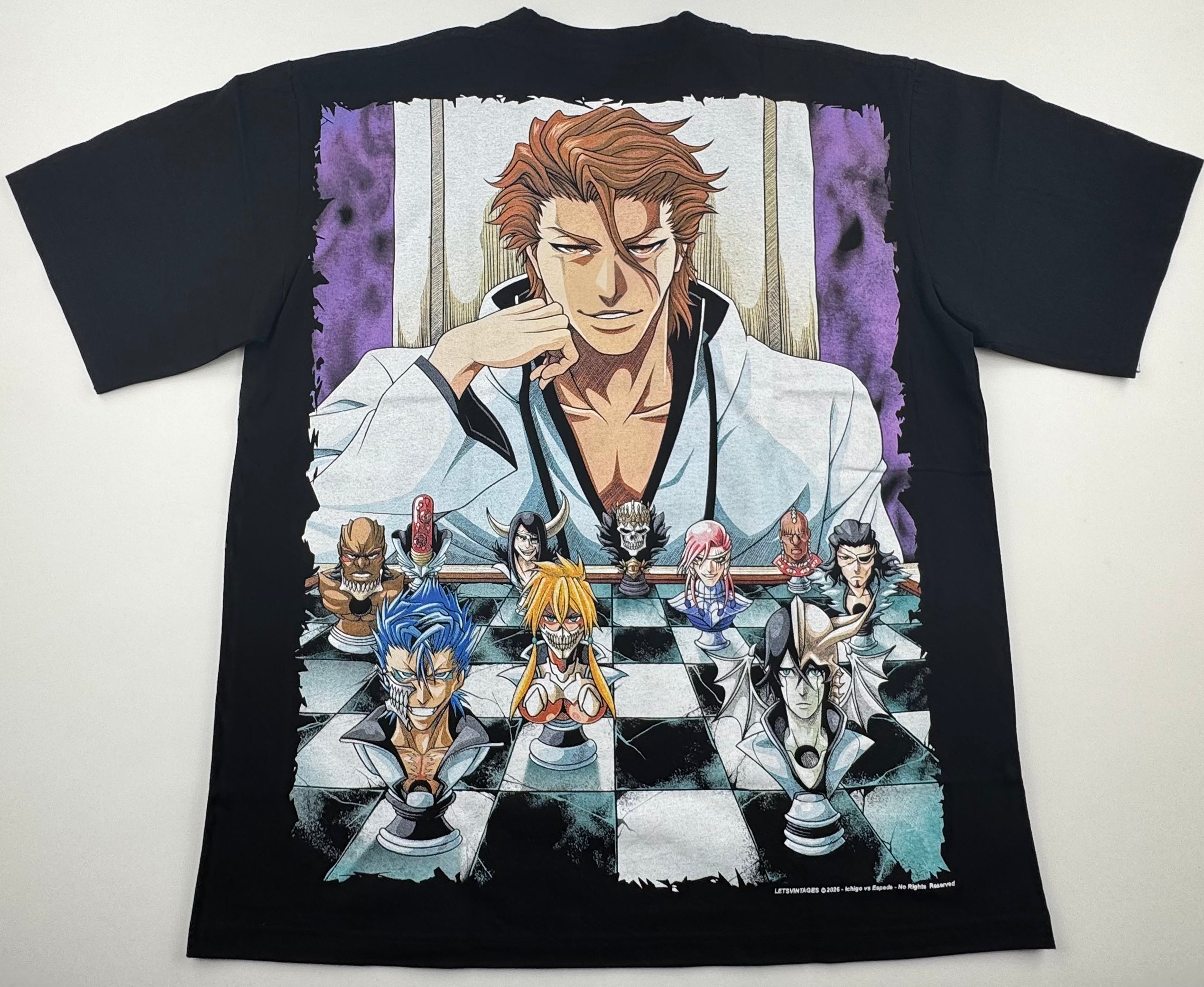 Bleach - Ichigo Kurosaki, Sosuke Aizen, Espada Grimmjow Jaegerjaquez - T-Shirt - XL