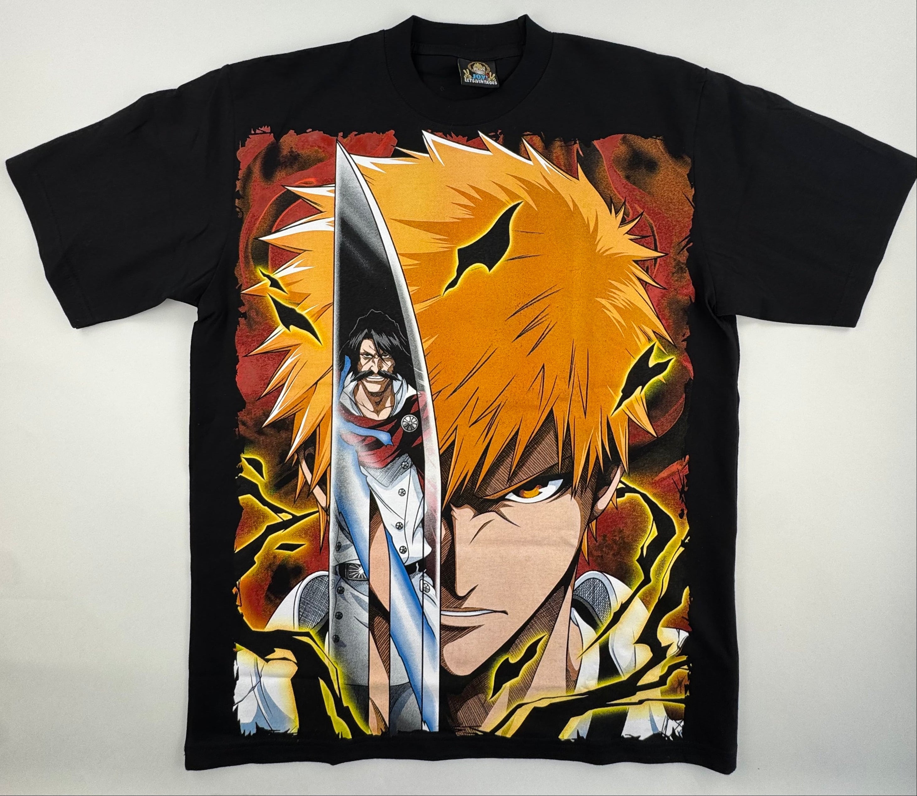 Bleach - Ichigo Kurosaki vs Yhwach- black XL Front