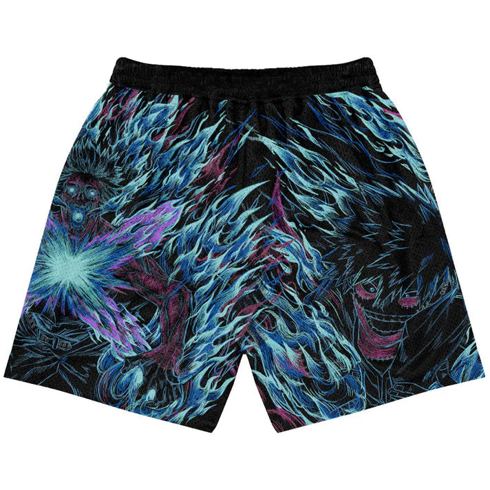 Burn Notice Mesh Shorts back