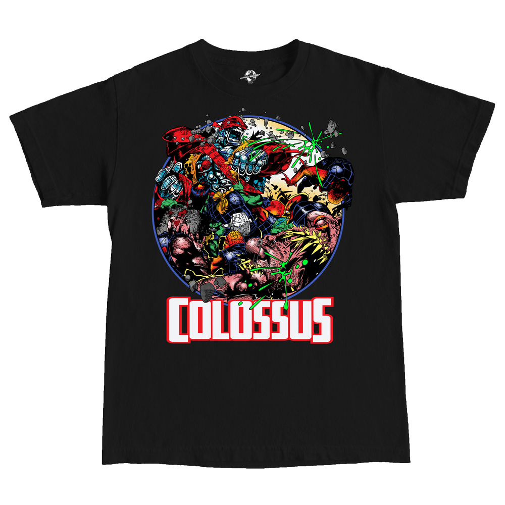 X-Men - Colossus AOA Piotr - Black T-Shirt - XL