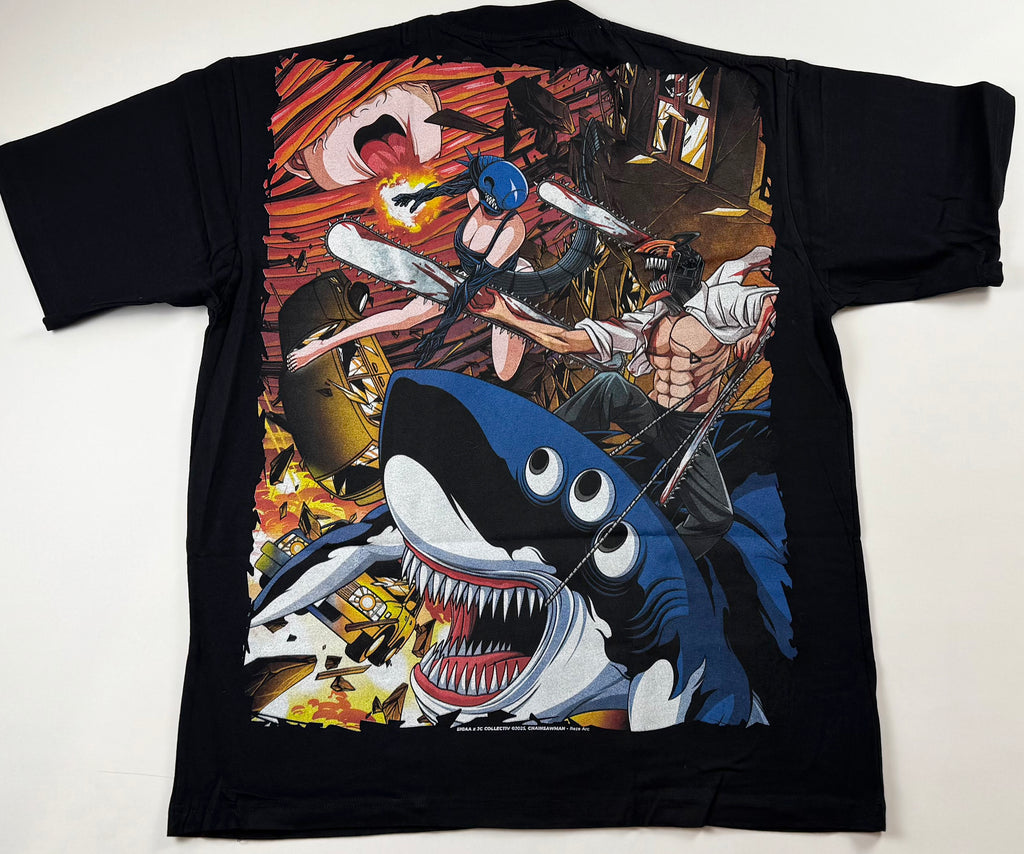 Chainsaw Man - Denji Profile T-Shirt - 2XL
