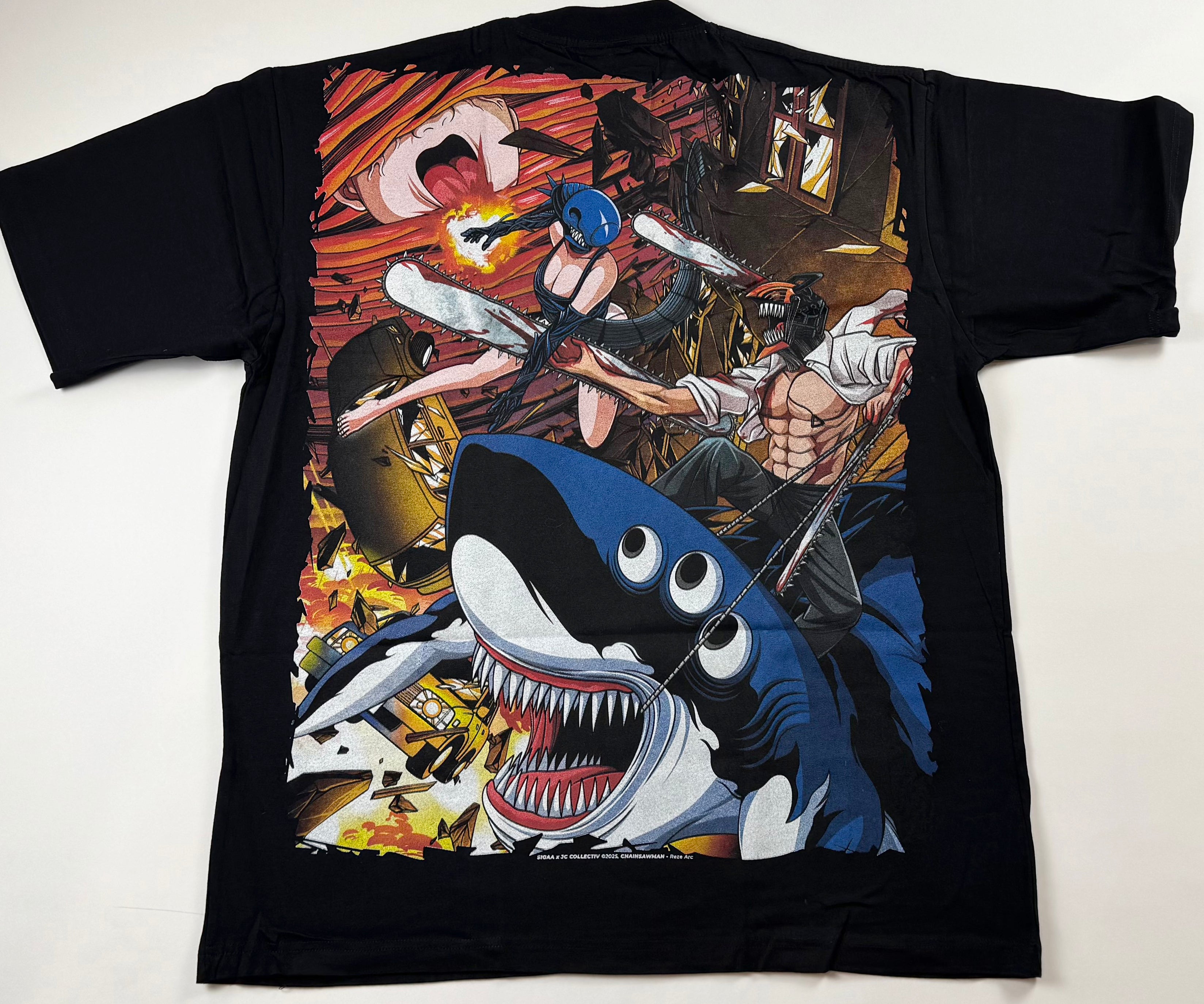 Chainsaw Man - Denji Profile T-Shirt - 2XL