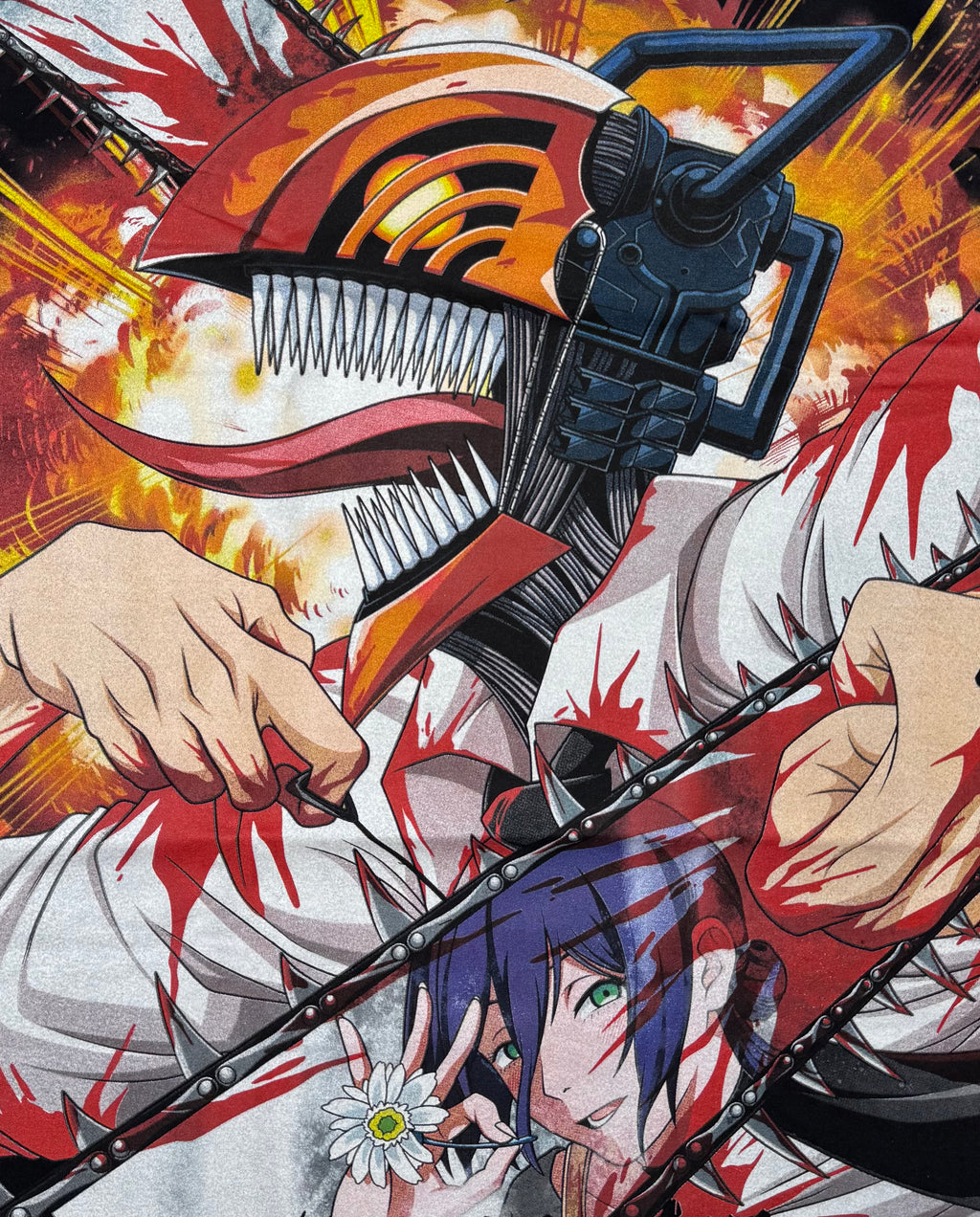 Chainsaw Man - Denji Profile T-Shirt - 2XL