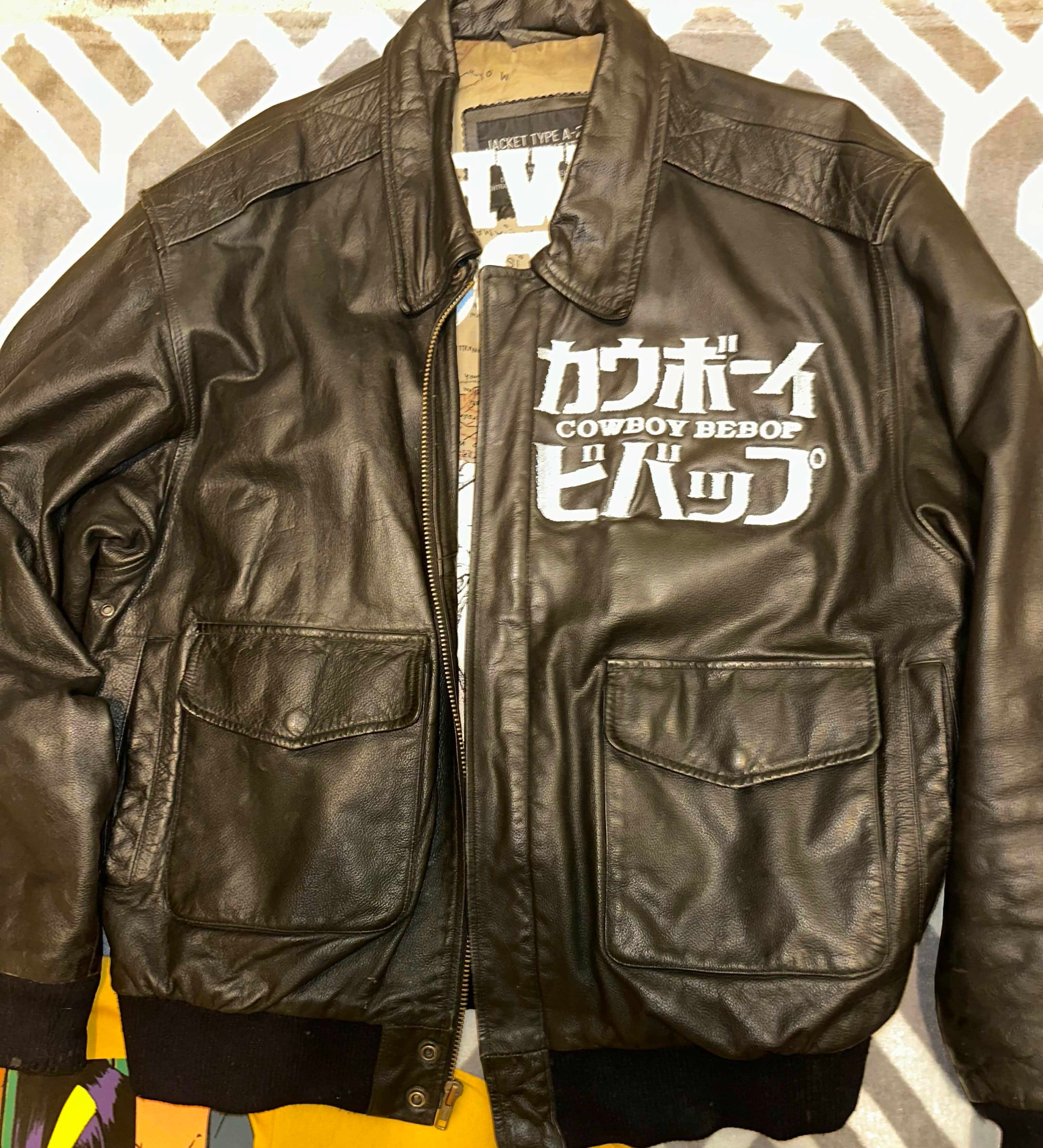 Cowboy Bebop Leather Jacket front
