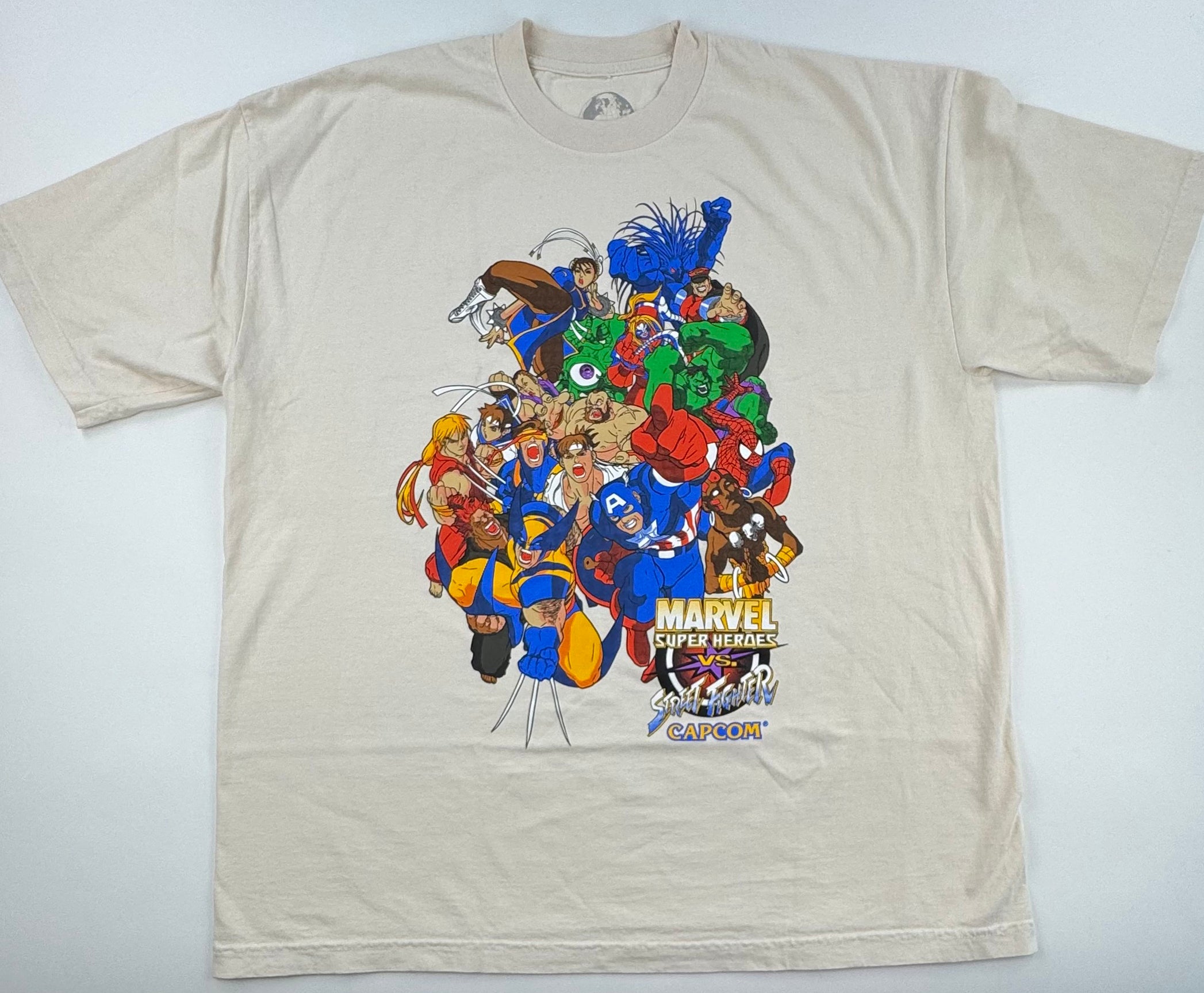 Crossover - Marvel vs Capcom - Super Heroes vs Street Fighter Front