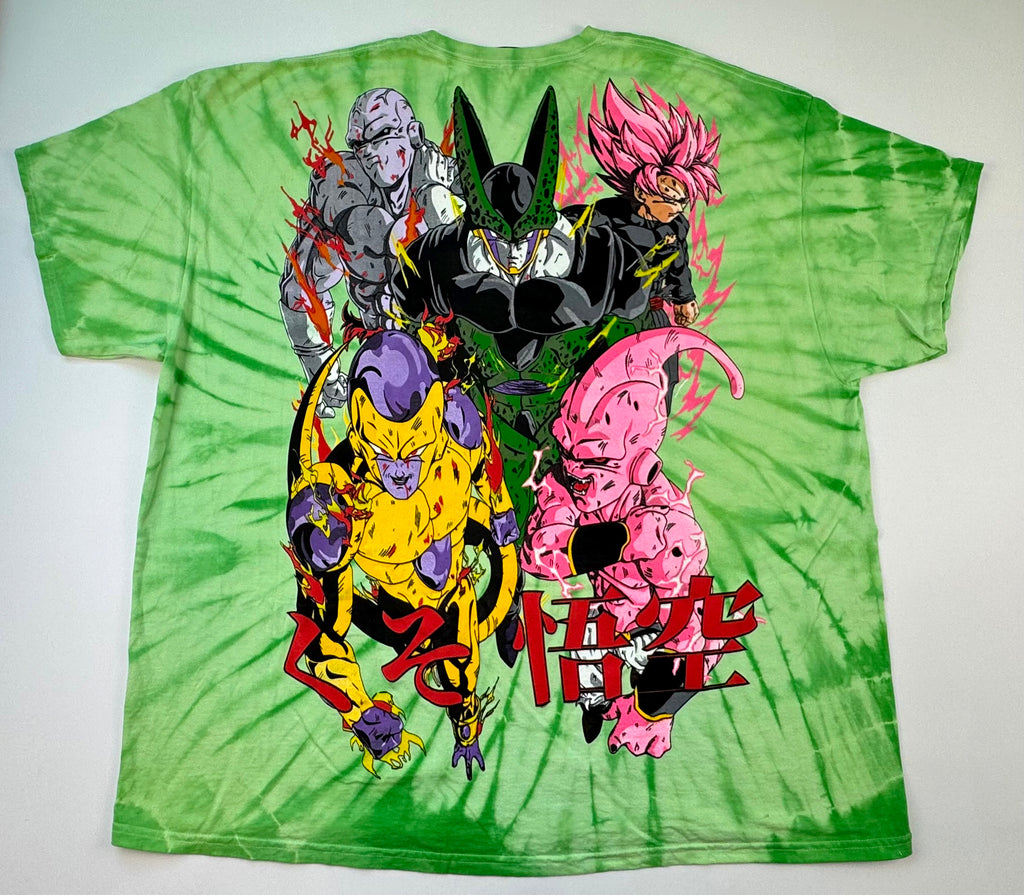 Dragon Ball Super - Final Forms and Villains F-Goku Neon T-Shirt - 3XL