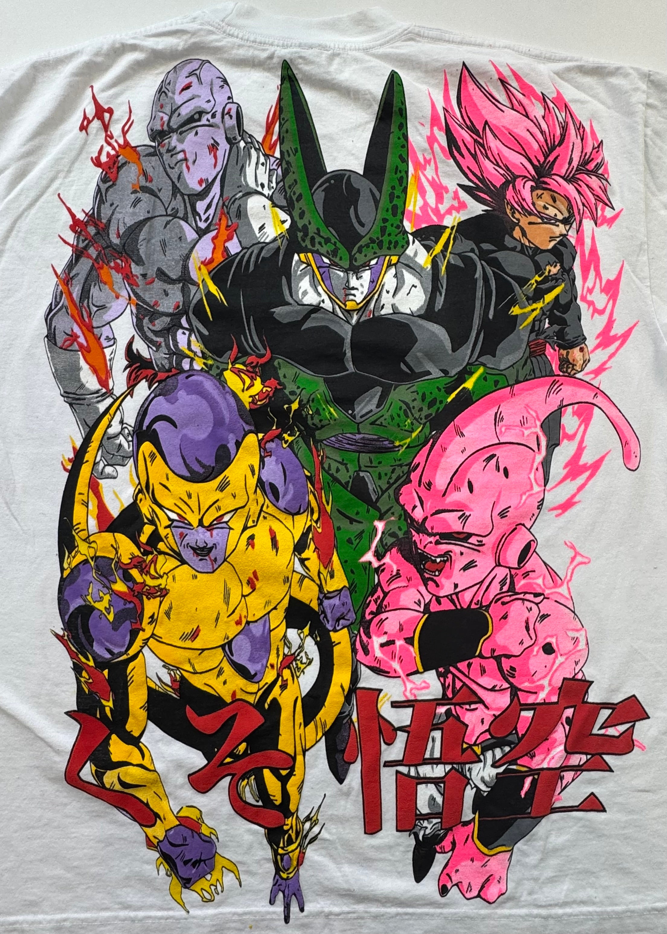 Dragon Ball Super - Final Forms and Villains F-Goku T-Shirt - XL - WHITE