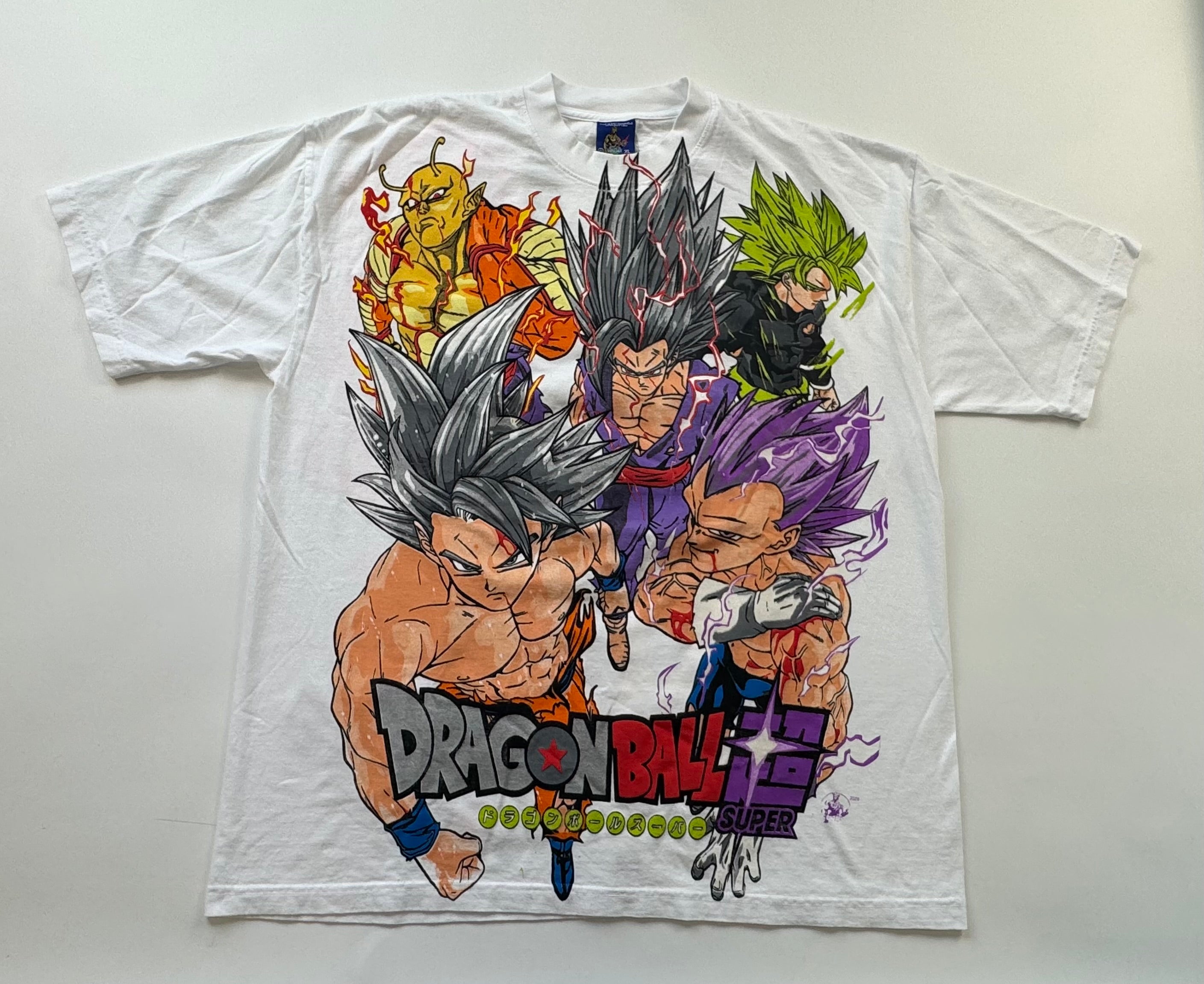 Dragon Ball Super - Final Forms and Villains F-Goku T-Shirt - XL - WHITE