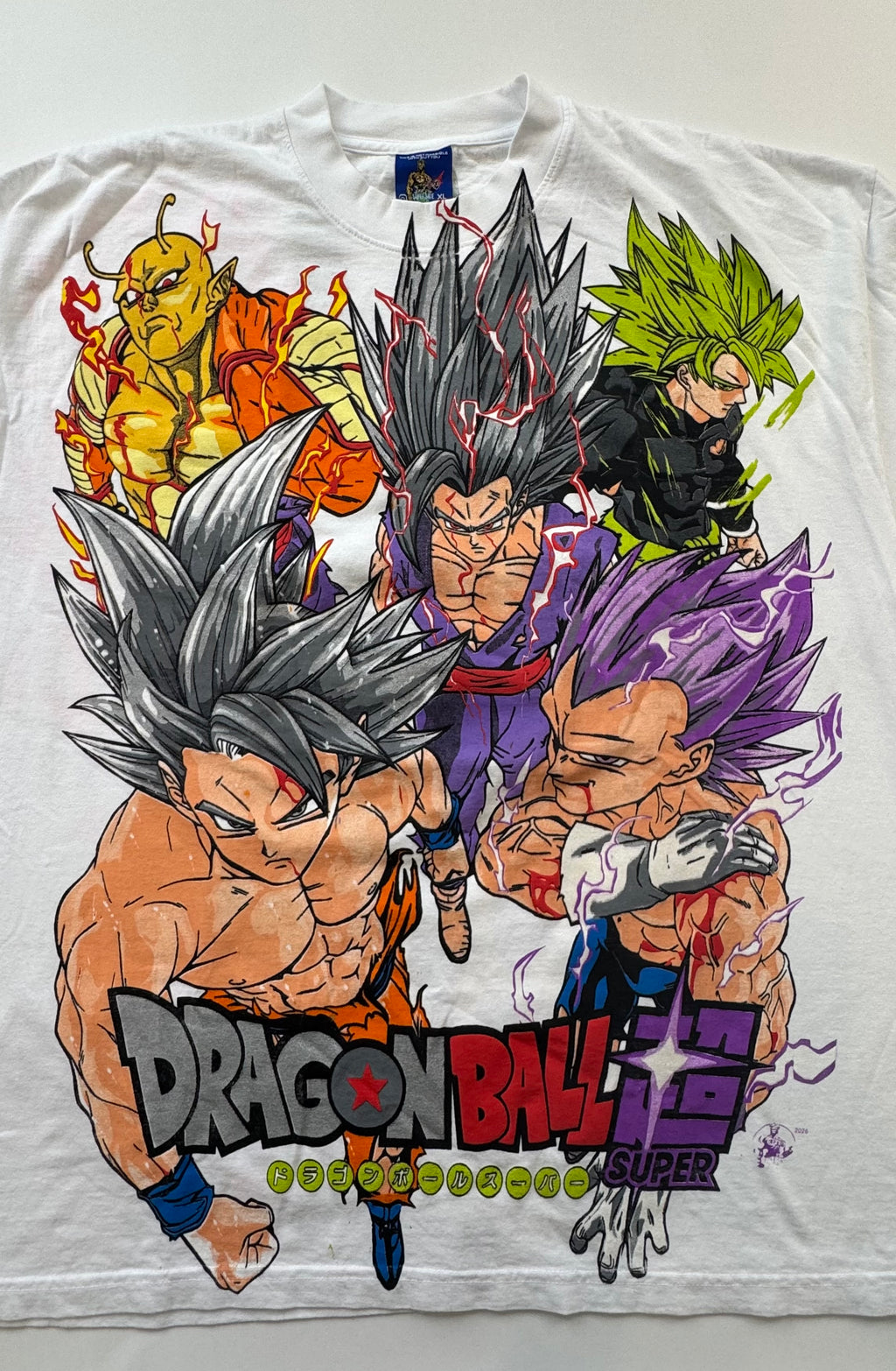 Dragon Ball Super - Final Forms and Villains F-Goku T-Shirt - XL - WHITE