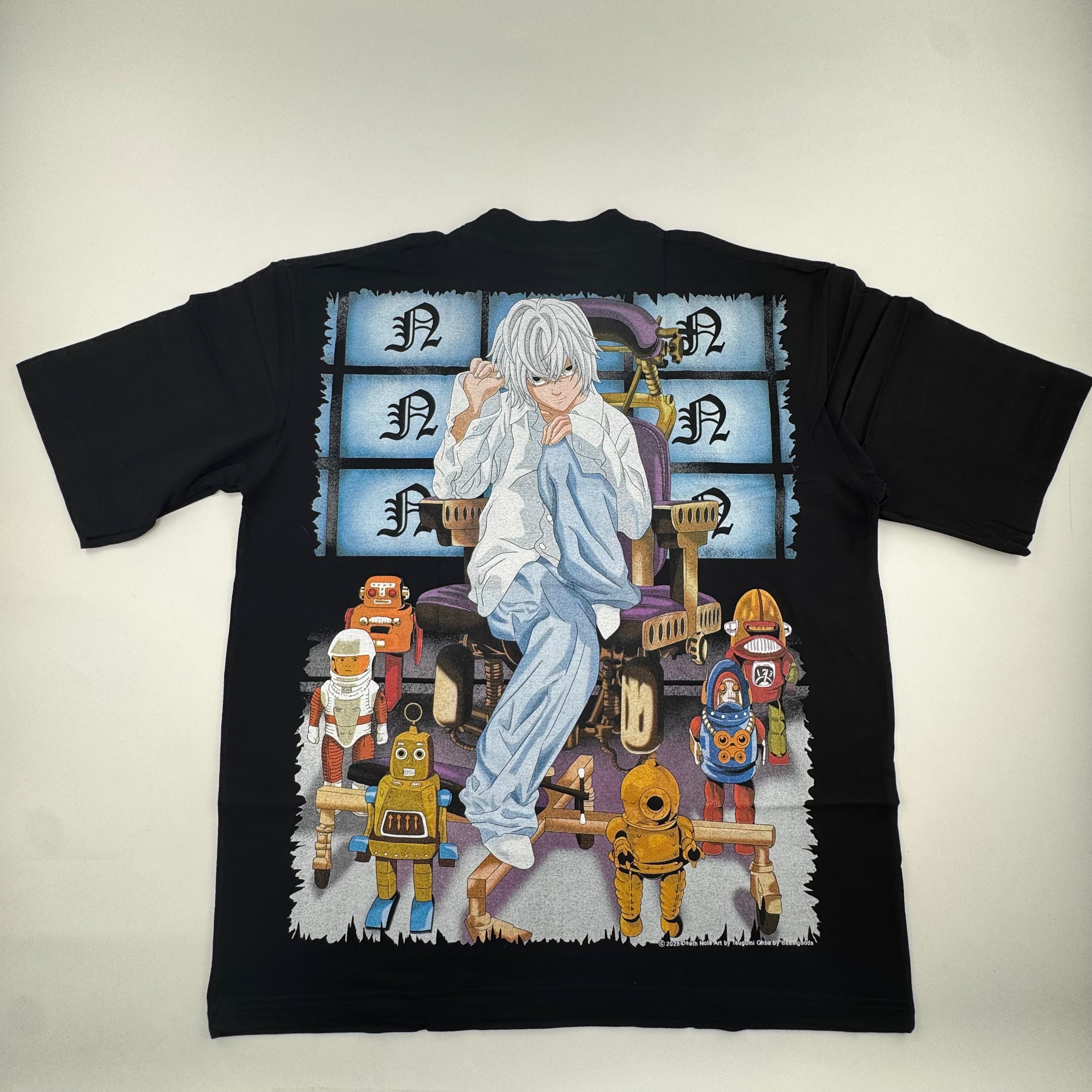 Death Note - Near - black XL Back