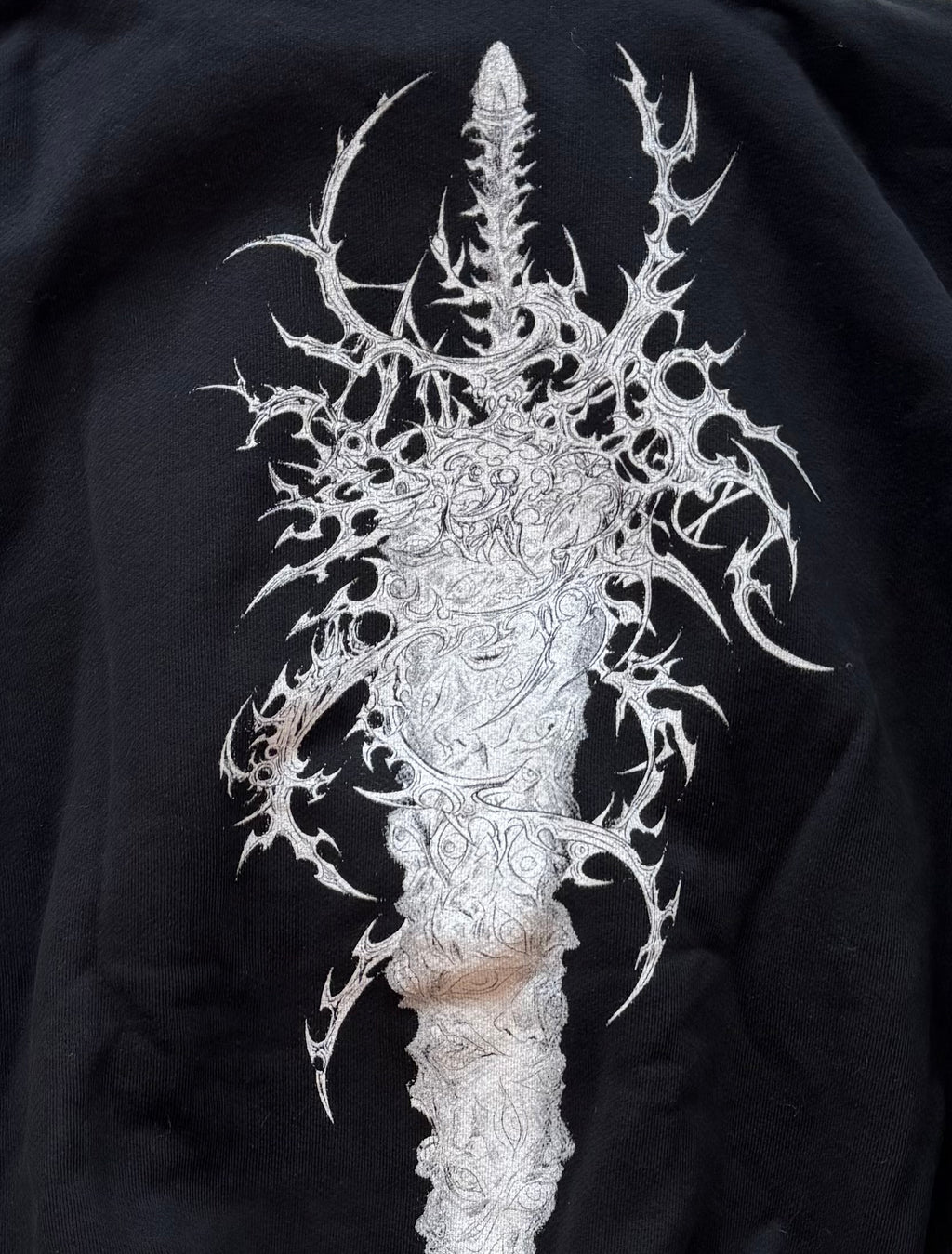 Deftones Plush Hoodie - L