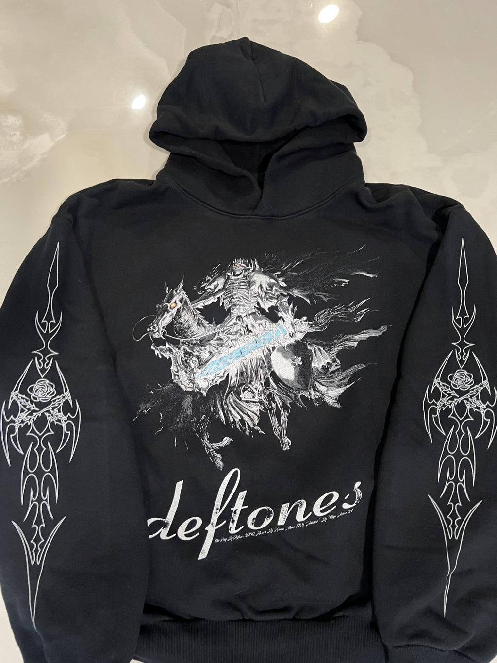 Deftones Plush Hoodie front