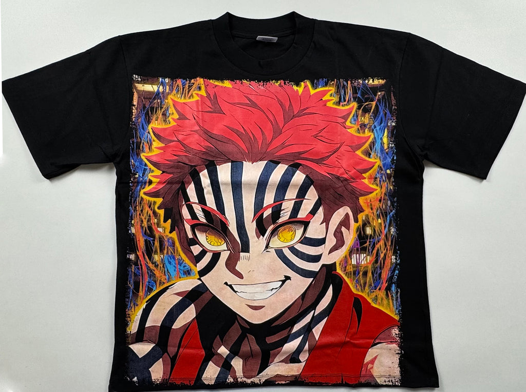 Demon Slayer - Akaza Bigface T-Shirt - M