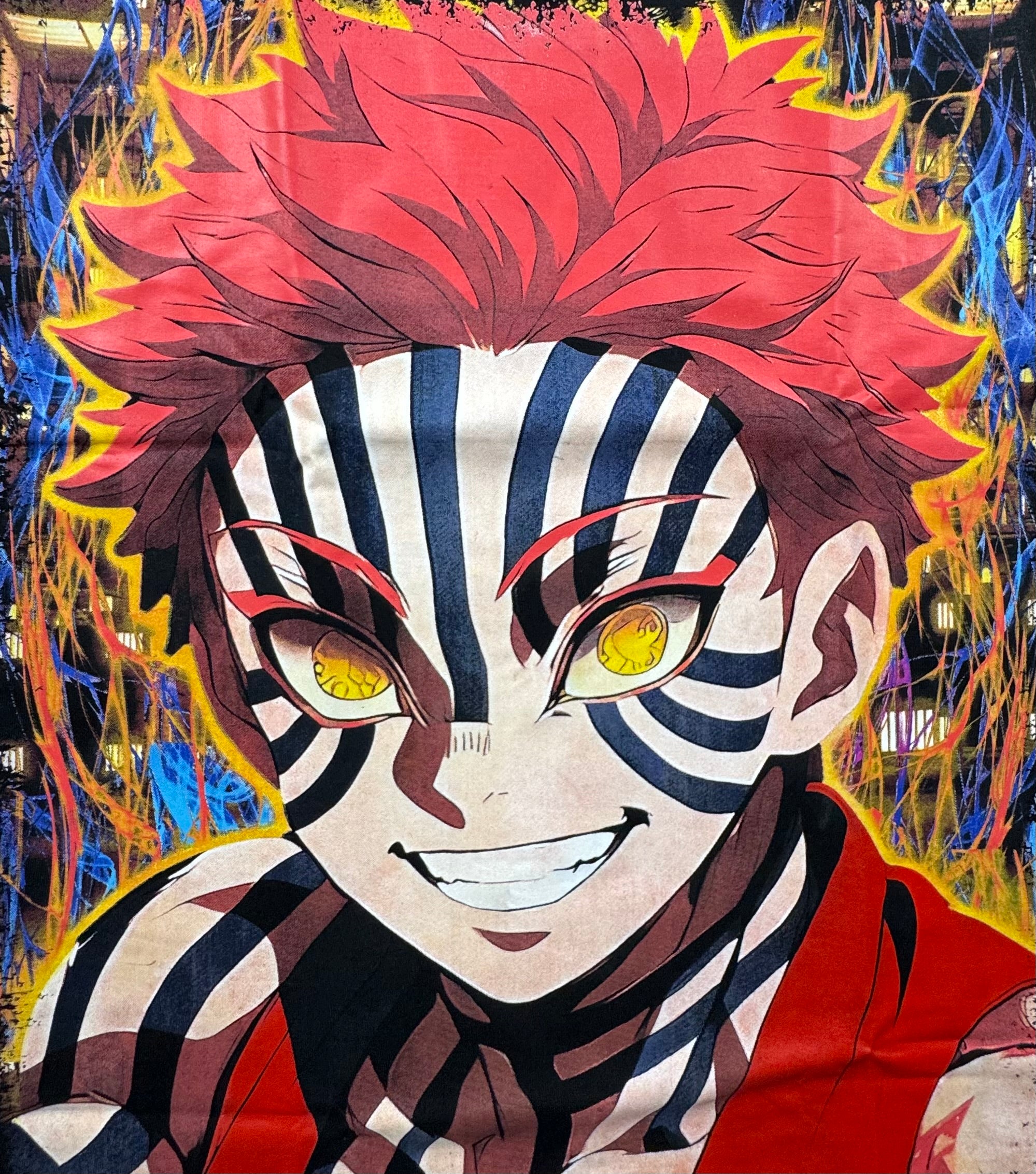 Demon Slayer - Akaza Bigface T-Shirt - M