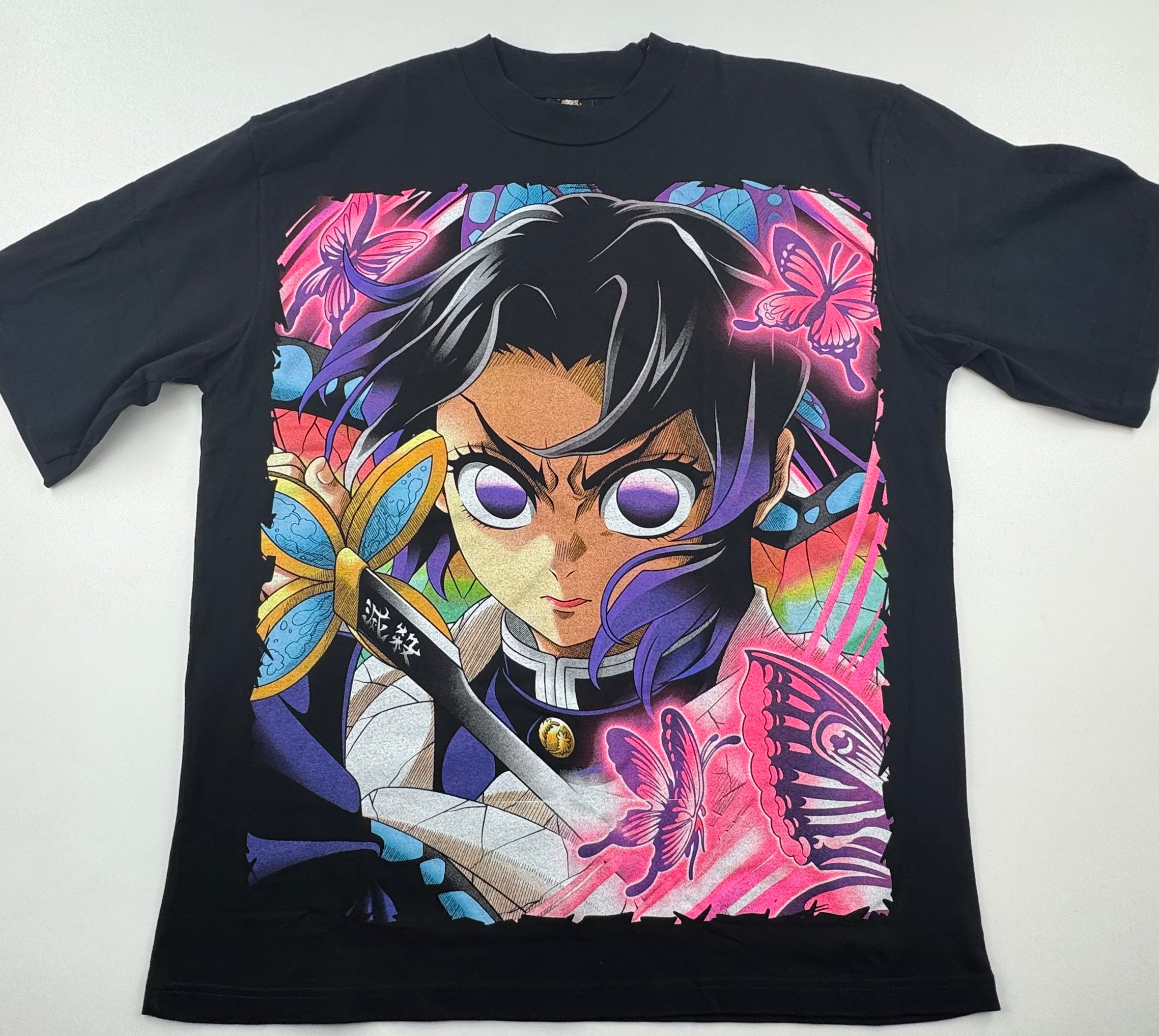 Demon Slayer - Shinobu Kocho Butterflies T-Shirt - L