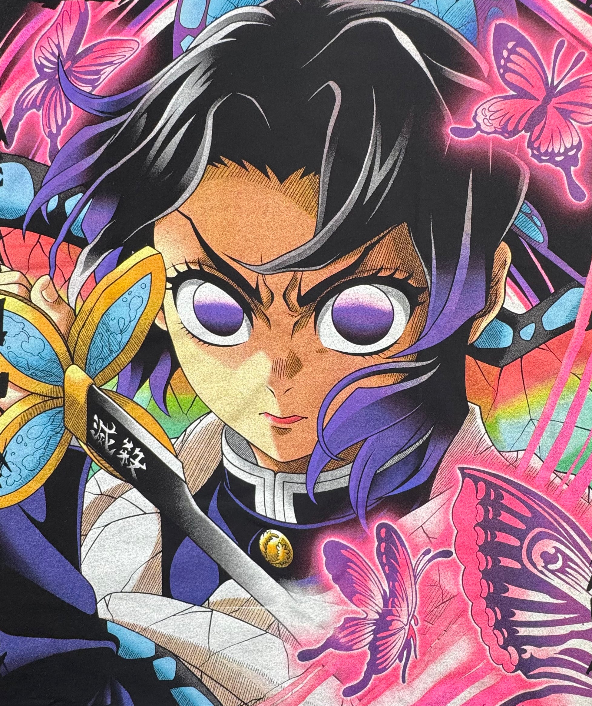 Demon Slayer - Shinobu Kocho Butterflies T-Shirt - L