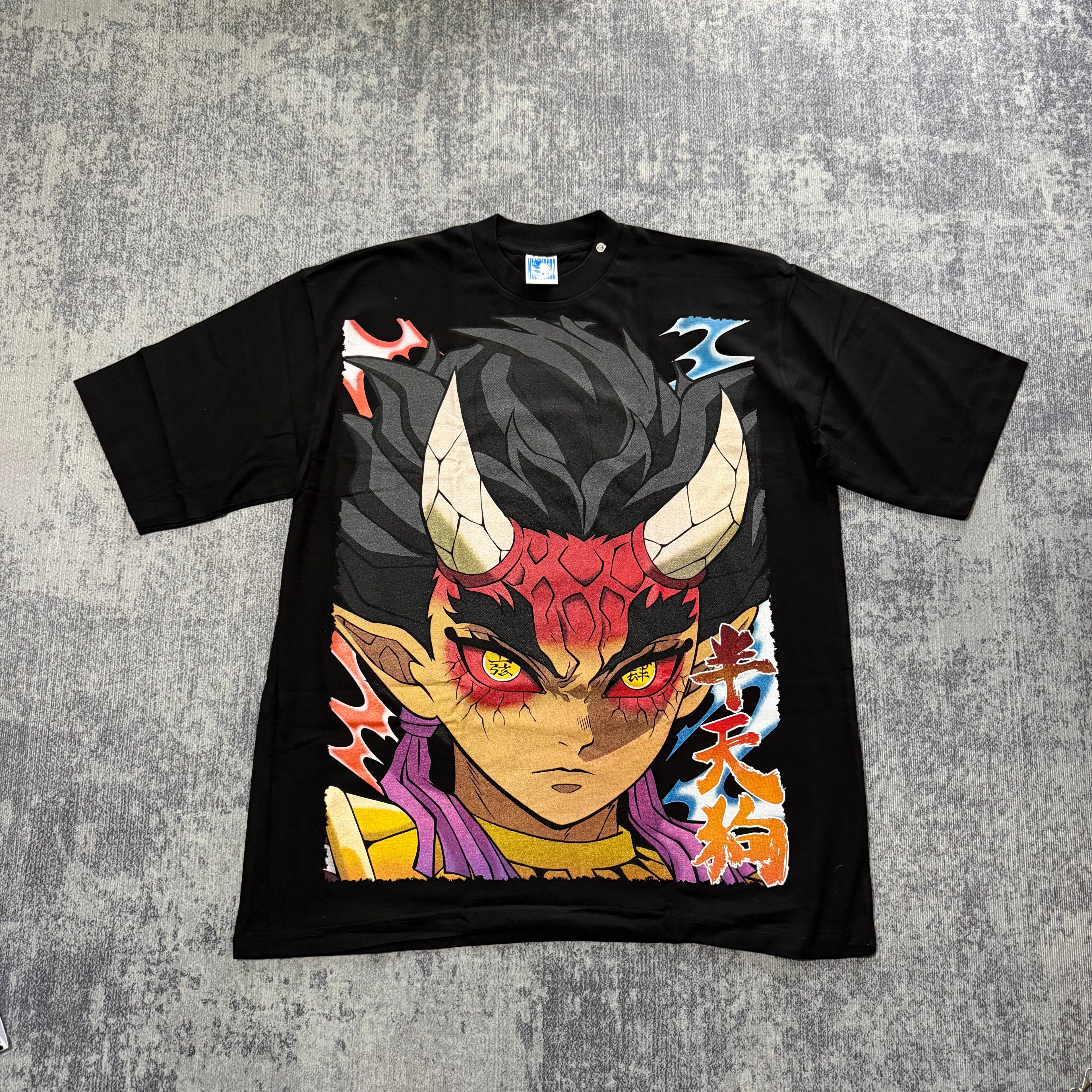 Demon Slayer - Hantengu - Black T-Shirt - front