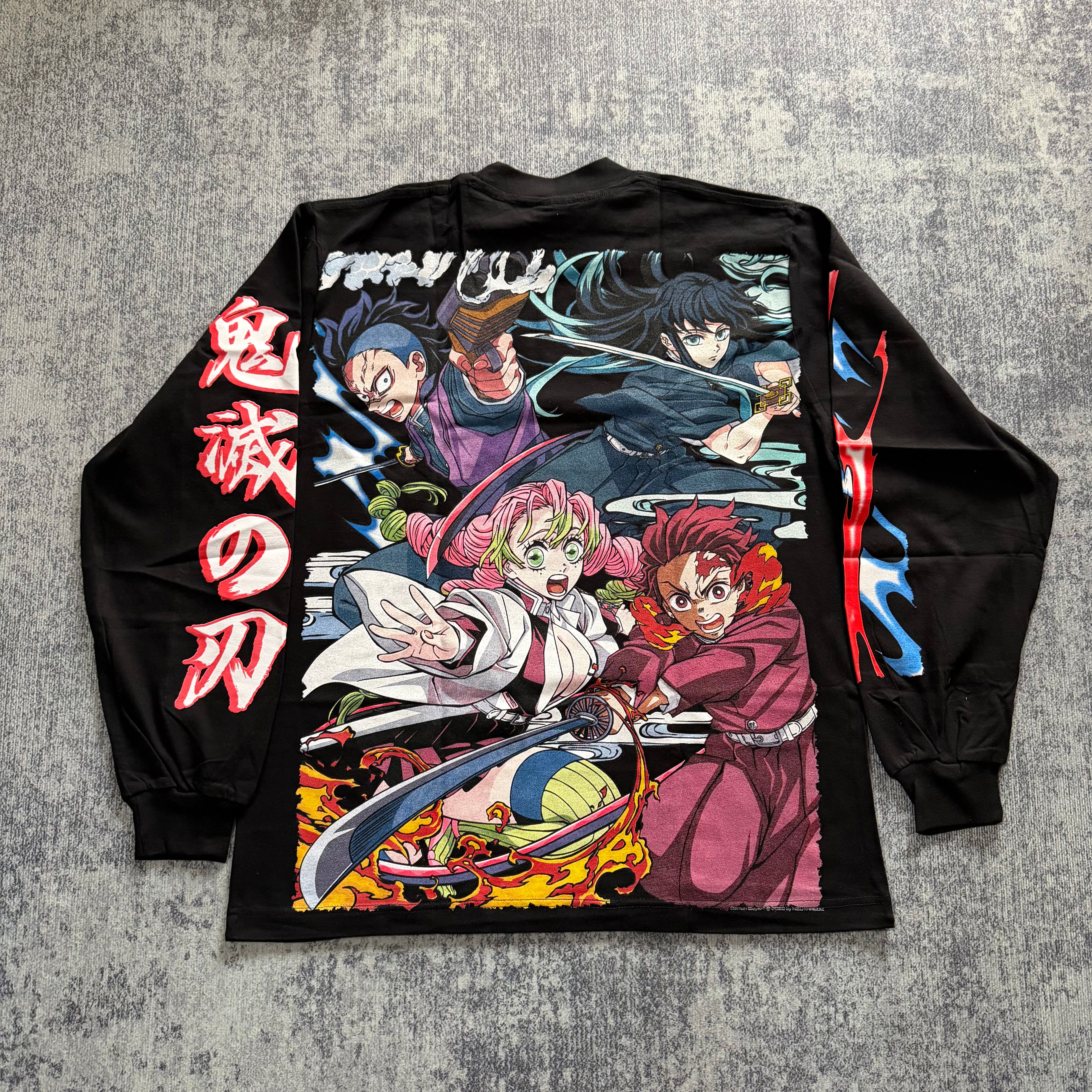 Demon Slayer - Hantengu Longsleeve Shirt back