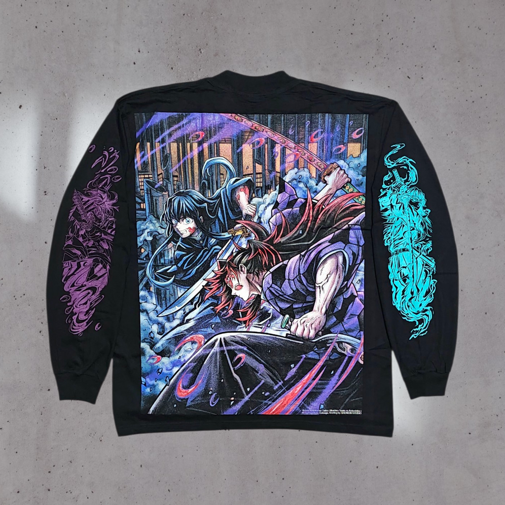 Demon Slayer - Tokito Longsleeve back