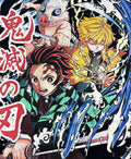 Demon slayer - Group - Kimetsu no Yaiba - black XL Front Zoom