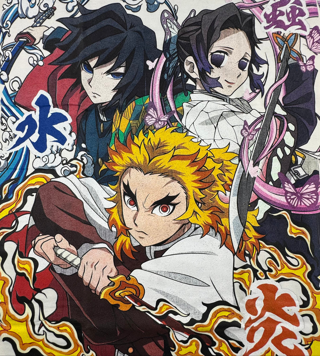 Demon slayer - Group - Rengoku Giyu Shinobu white - XL Front Zoom