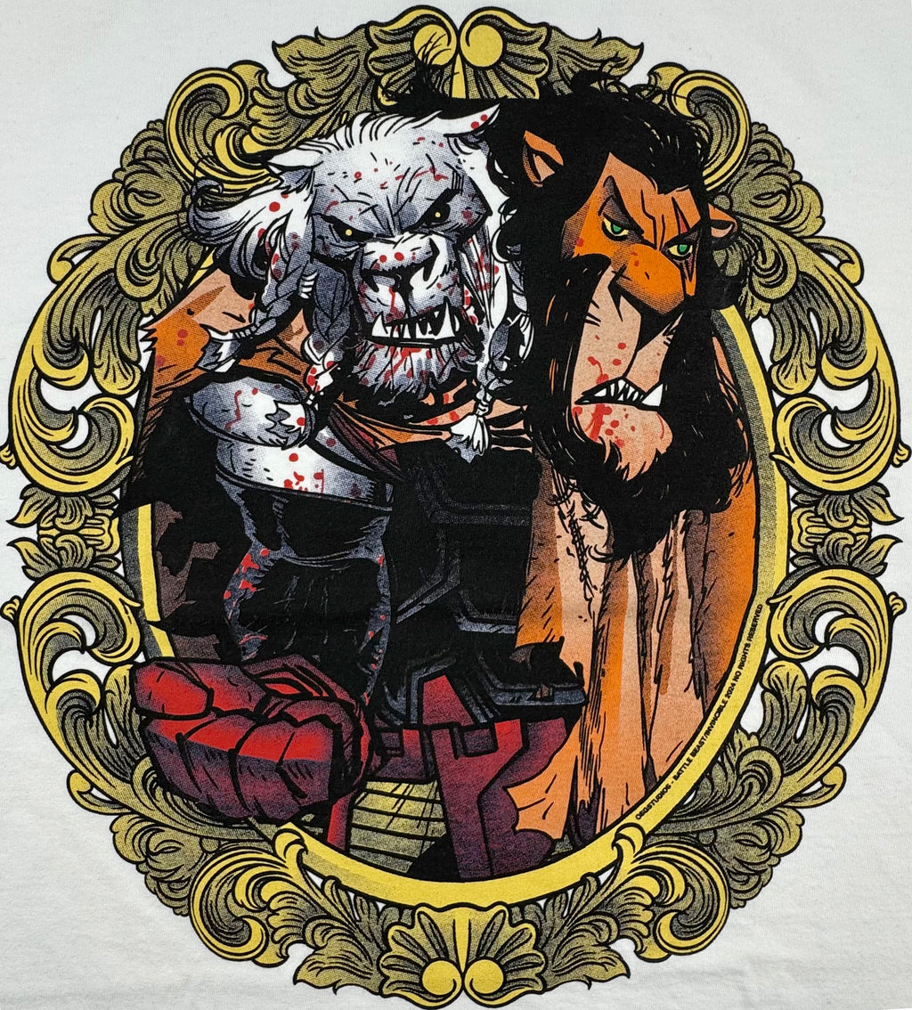 Disney - Invincible - Battle Beast vs Skar Front Zoom