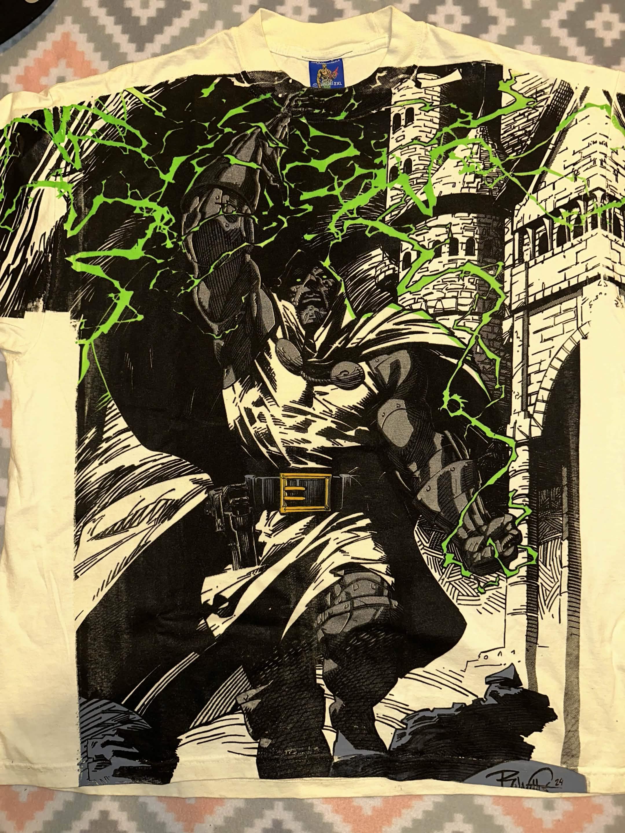 Doom Castle Lightning - White Cloak : Fantastic Four front