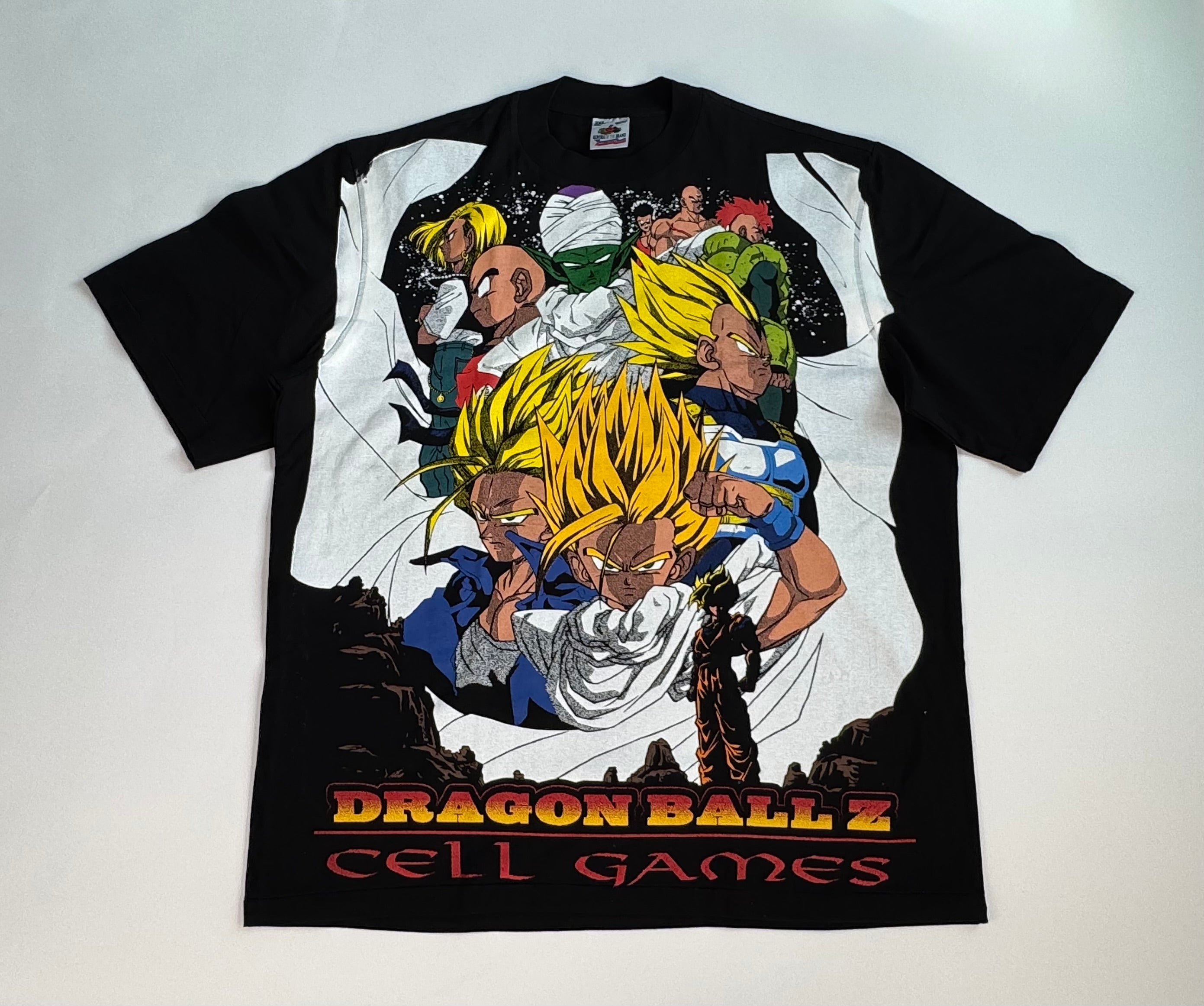 Dragon Ball Z - Cell Games White Cape / Z Fighters T-Shirt - XXL