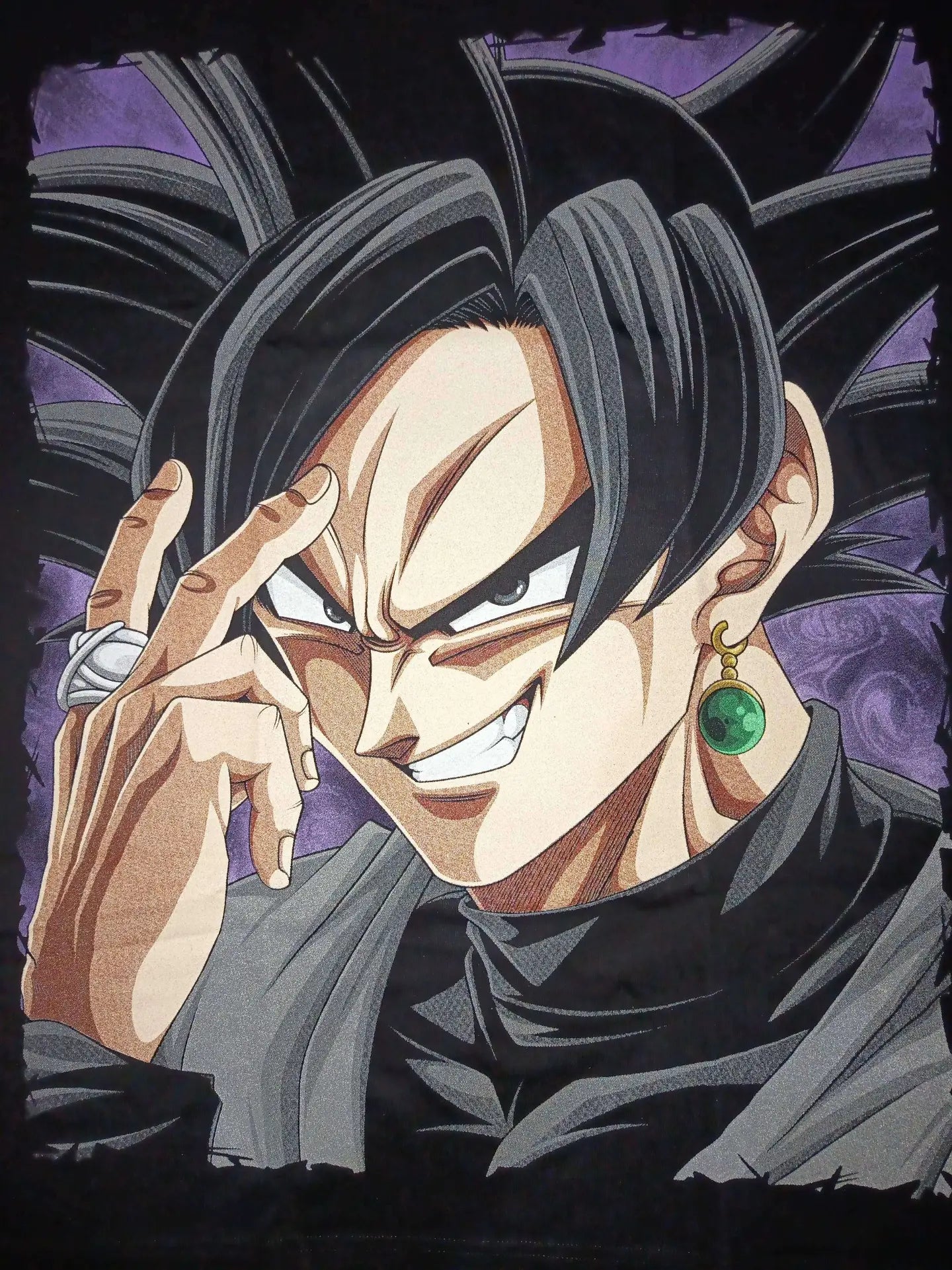 Dragon Ball - Black Goku front zoom