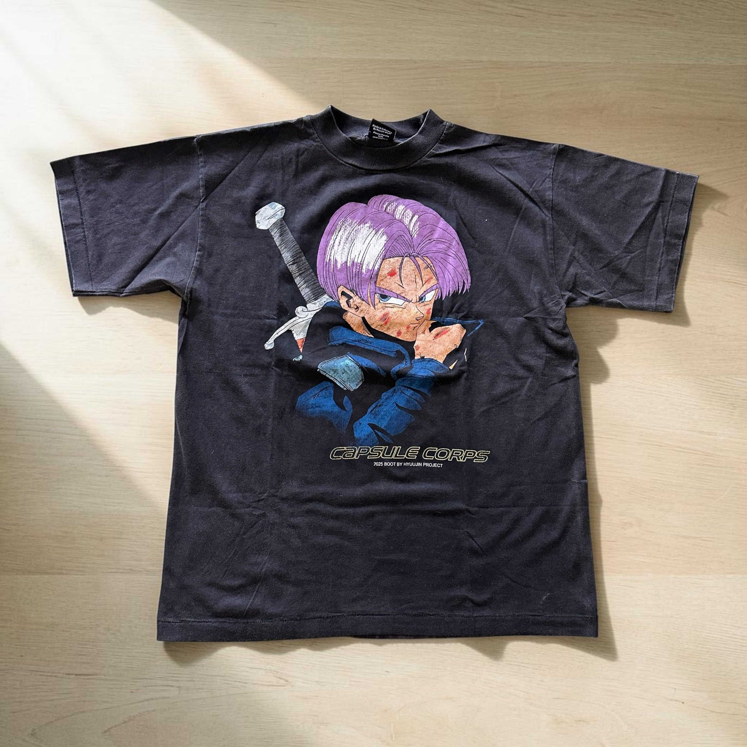 Dragon Ball - Trunks Capsule Corps faded front