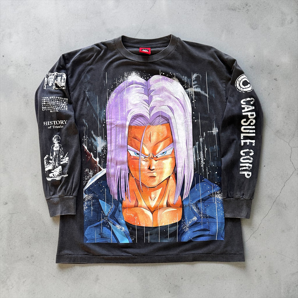 Dragon Ball - Trunks faded longsleeve front