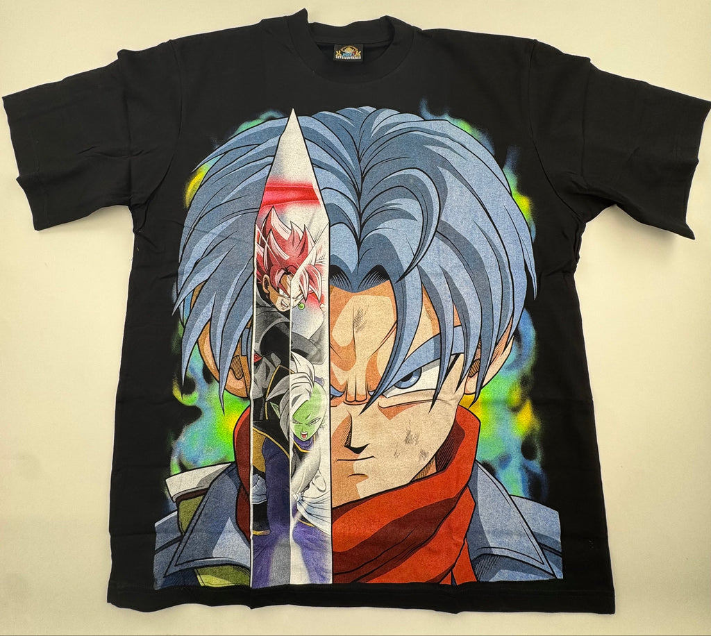 Dragon Ball - Trunks vs Black Goku - black shirt XL Front