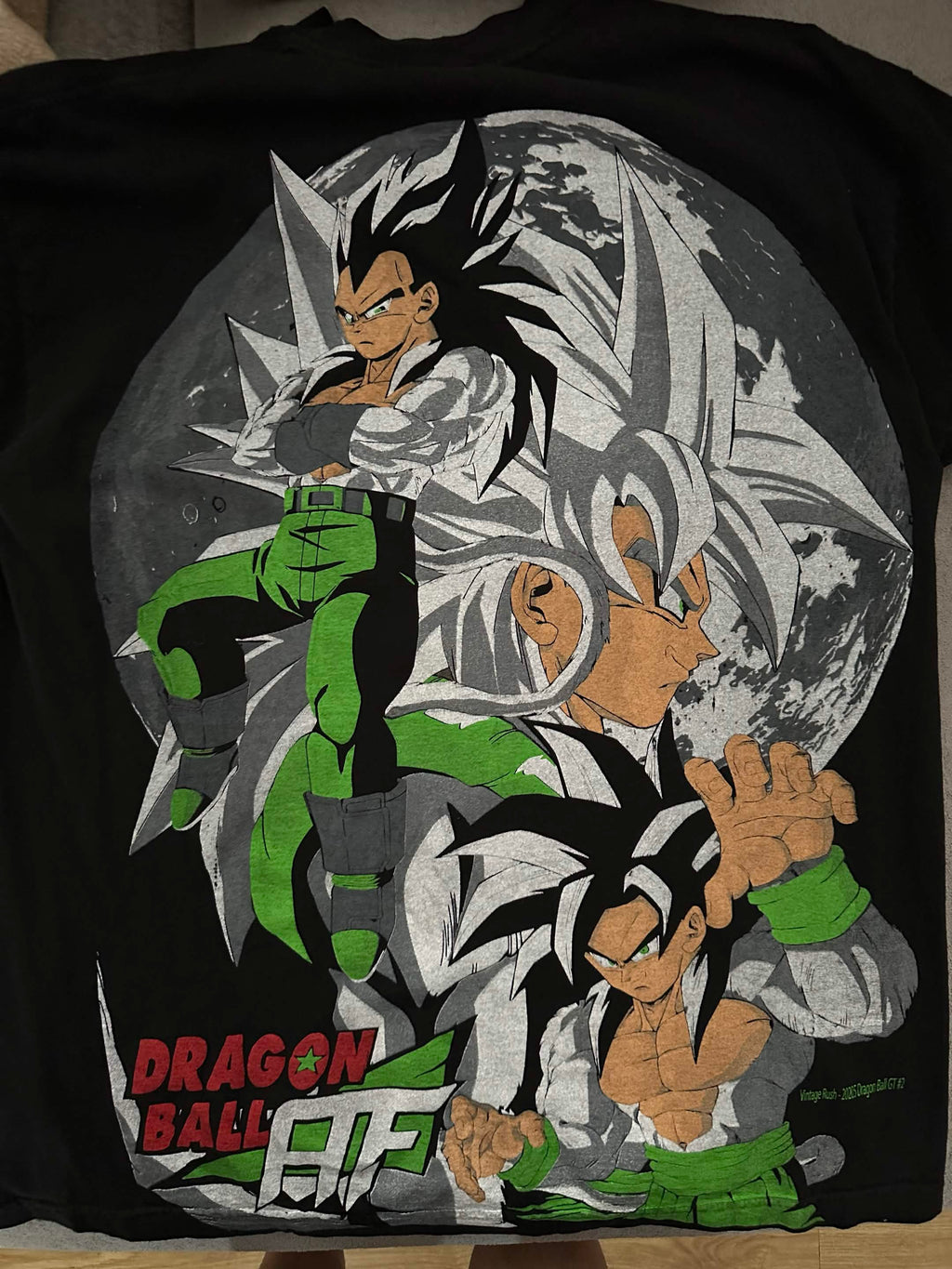 Dragon Ball AF - Goku Vegeta back