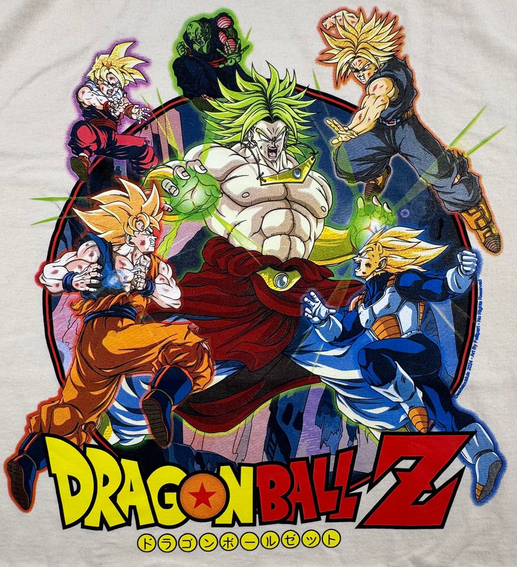 Dragon Ball Z - Broly vs Warriors - cream XL Front Zoom