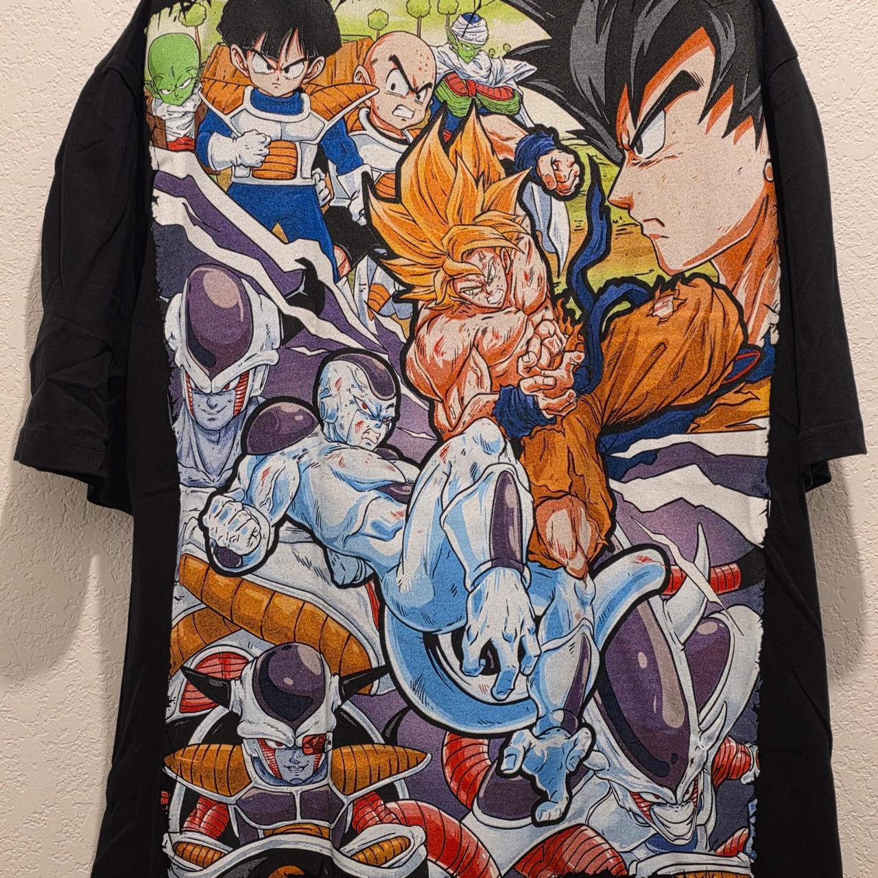 Dragon Ball Z Goku Vs Frieza back