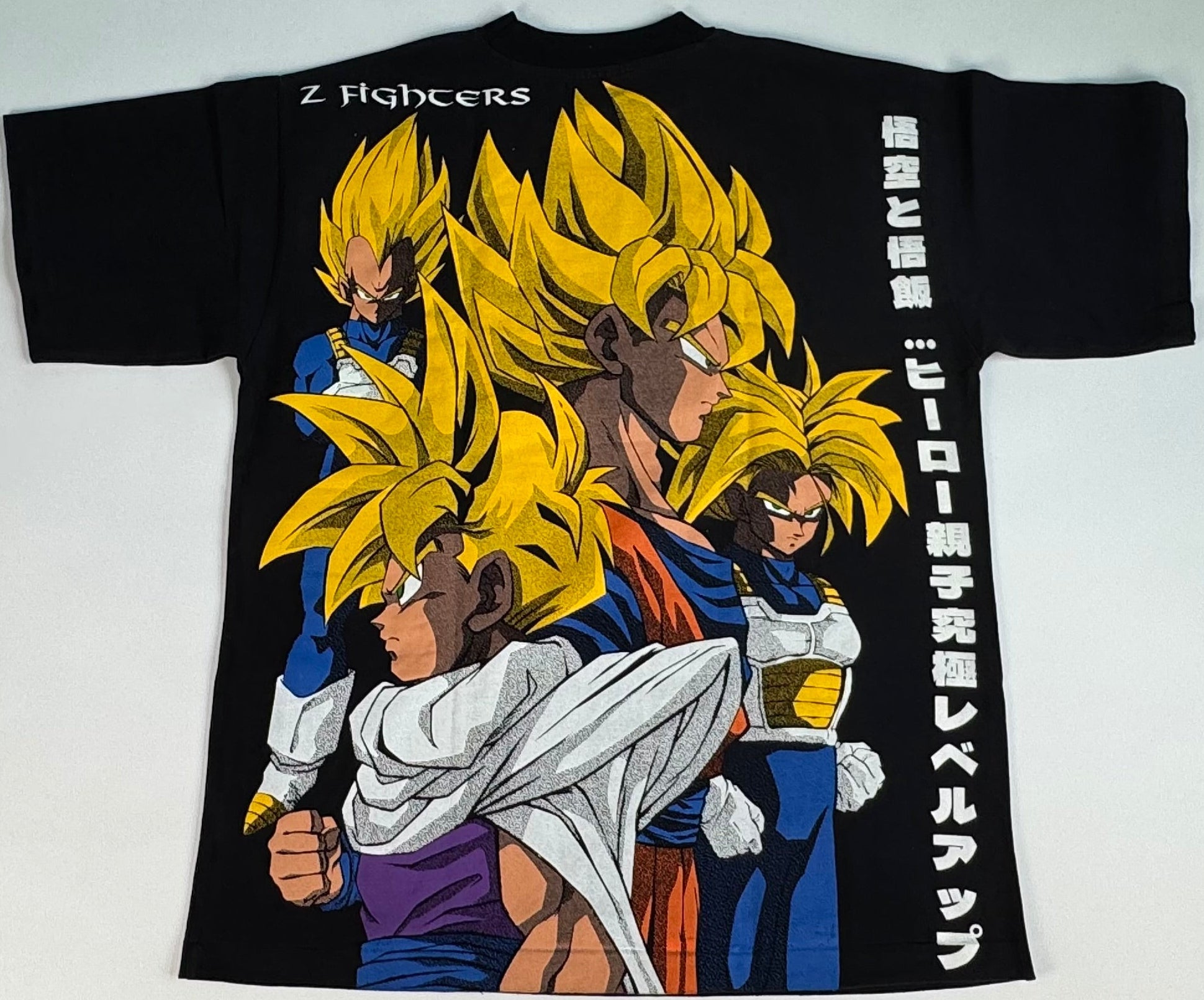 Dragon Ball - Super Saiyan Trunks Yellow Hair / Z Fighters T-Shirt - XL