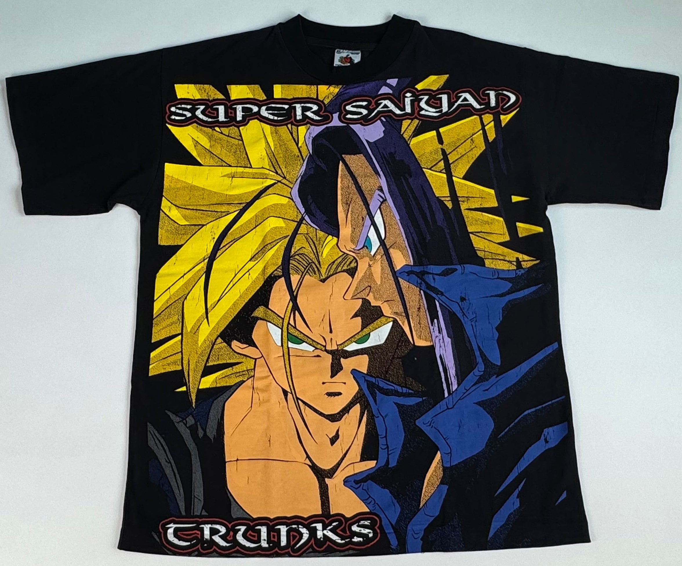 Dragon Ball - Super Saiyan Trunks Yellow Hair / Z Fighters T-Shirt - XL