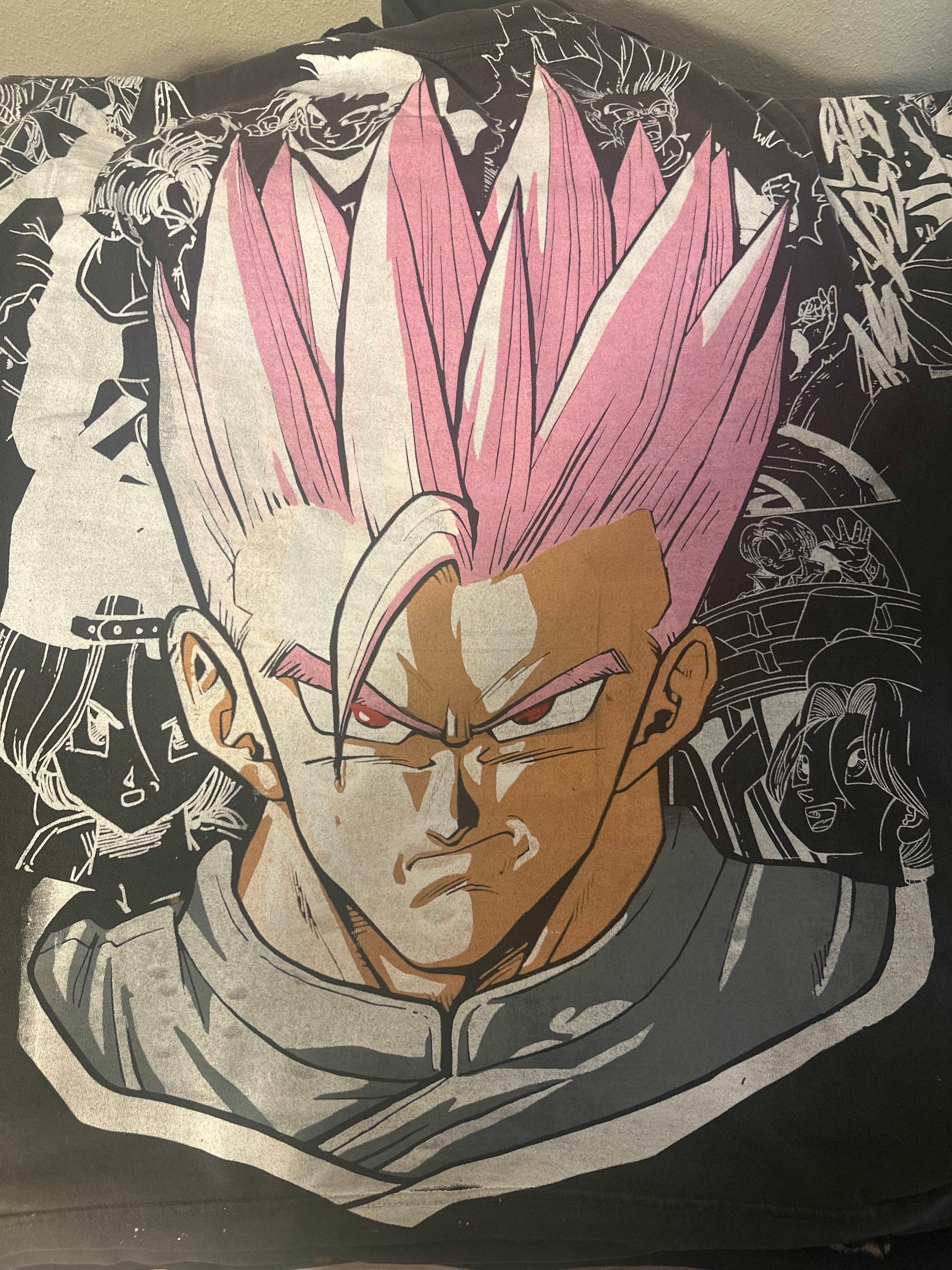 Dragonball - Glasses Beast Gohan White : Rosé Vegeta Pink back