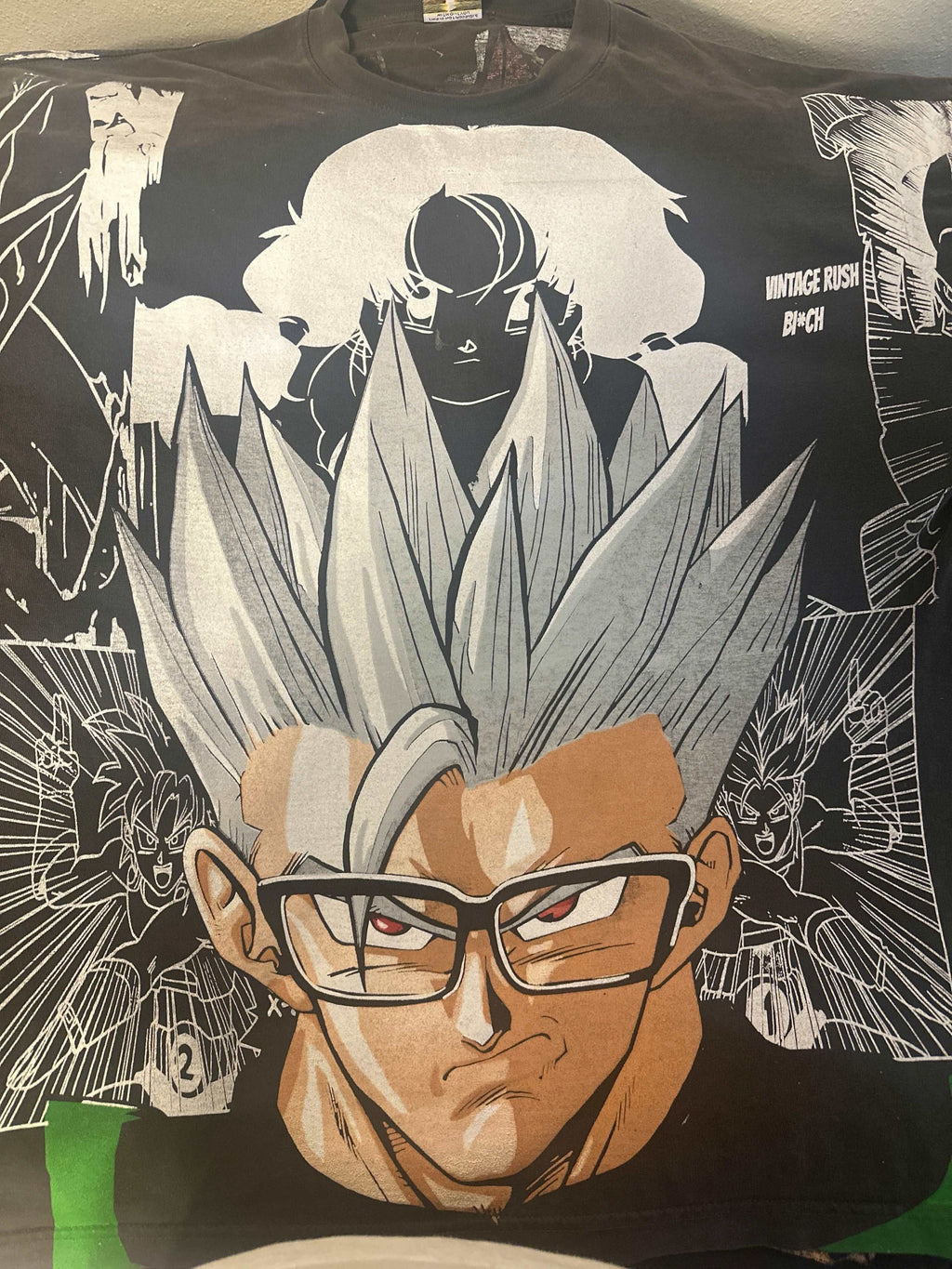 Dragonball - Glasses Beast Gohan White : Rosé Vegeta Pink front