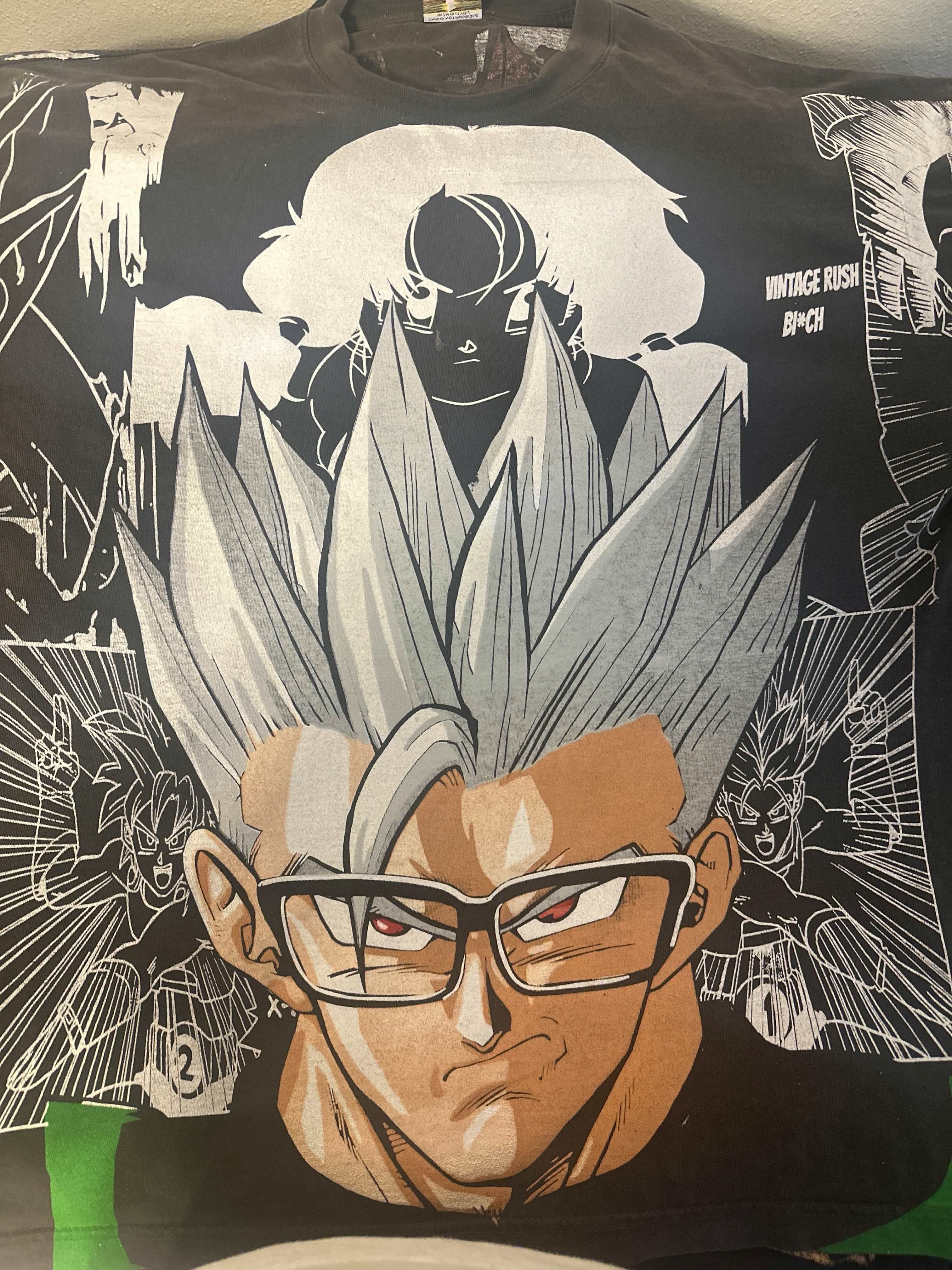 Dragonball - Glasses Beast Gohan White : Rosé Vegeta Pink front